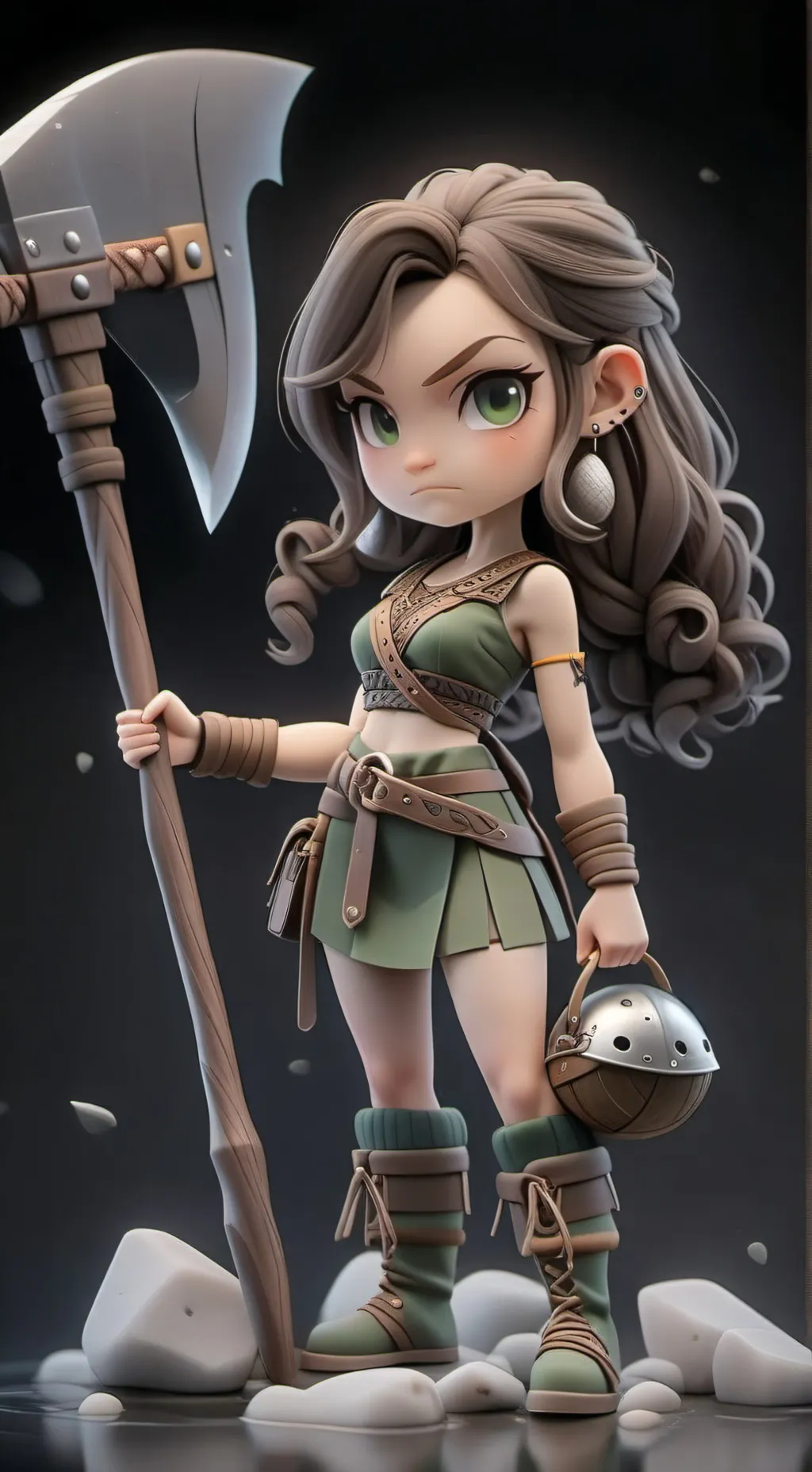 ai character: barbra rayman background