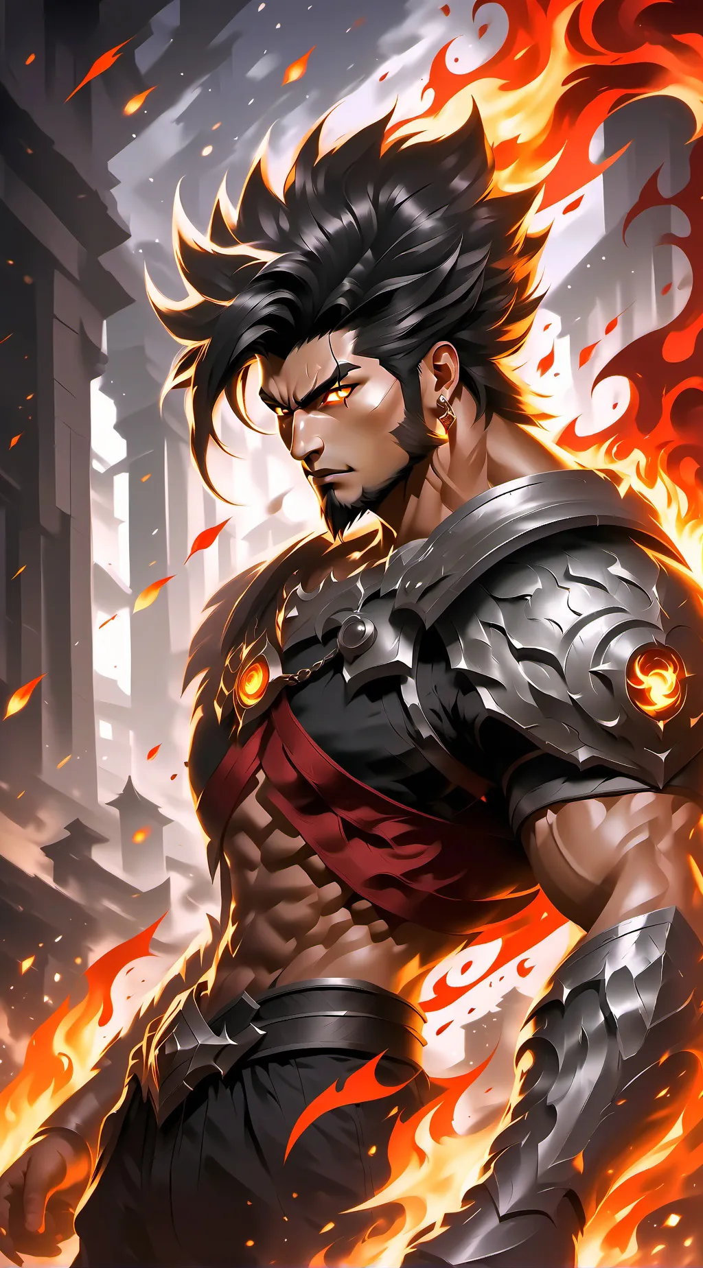 ai character: Blake background