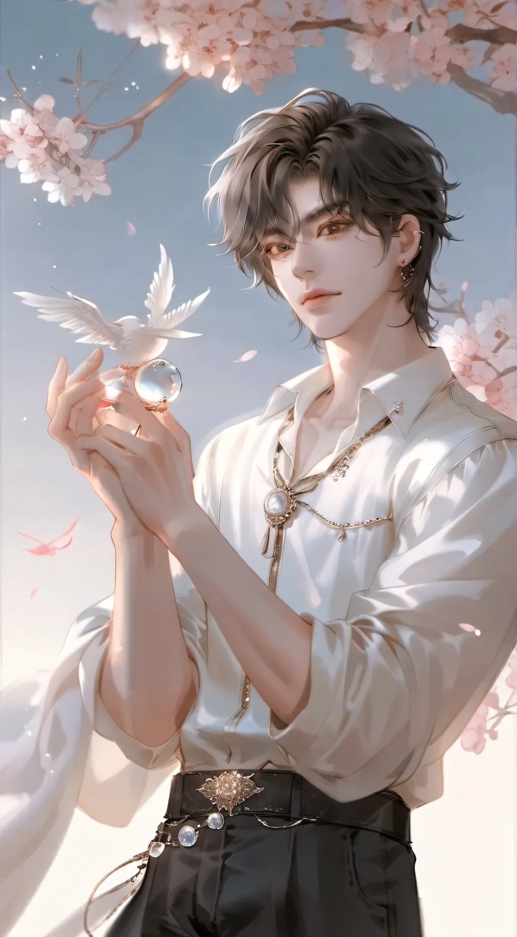 ai character: Лийтон background