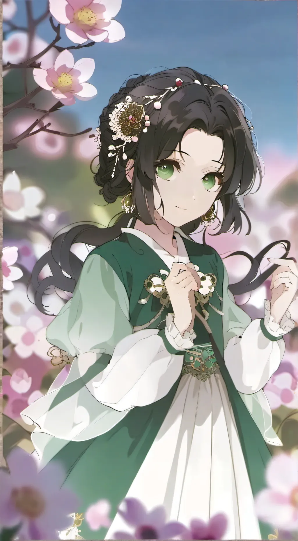 ai character: Mitsuri background