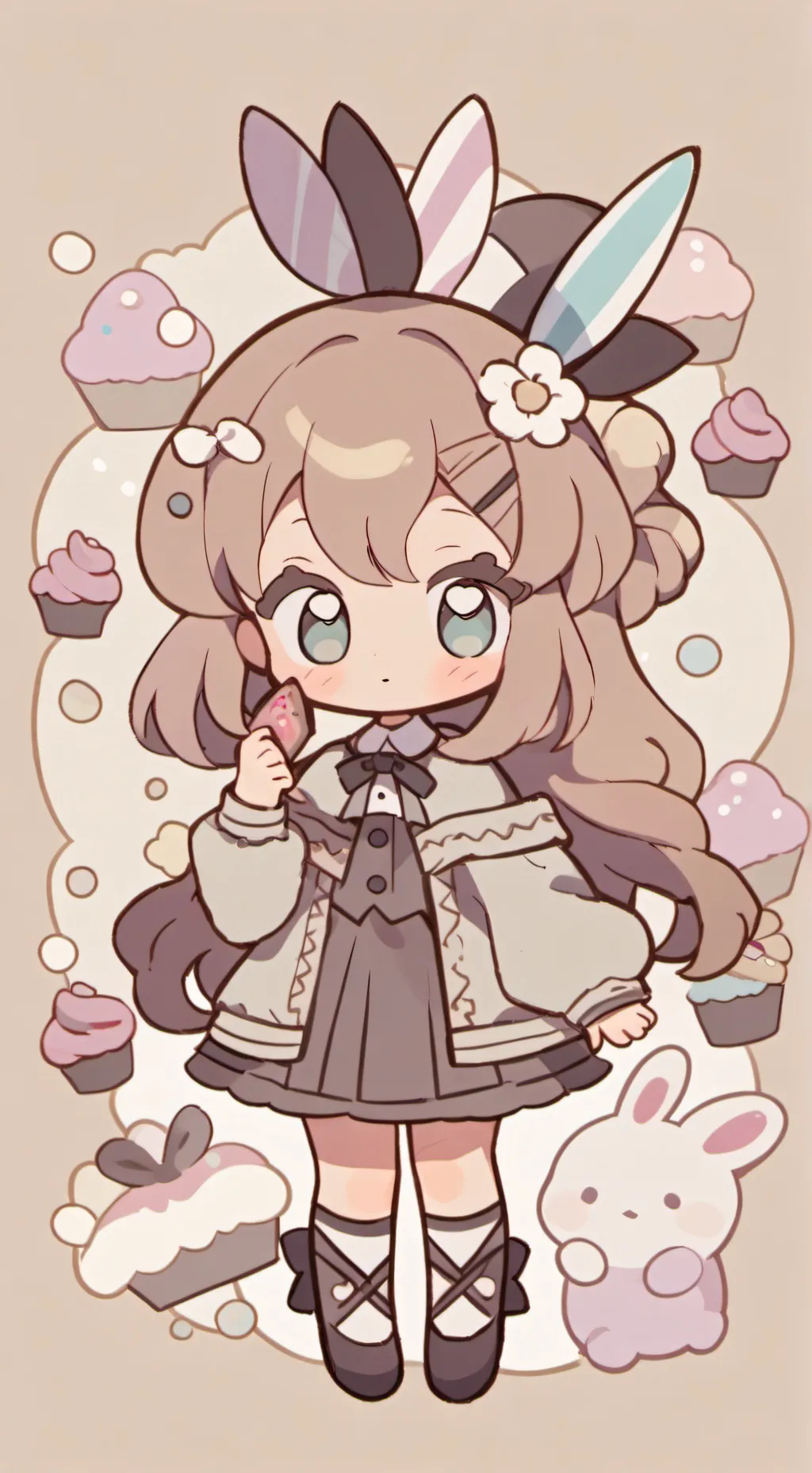 ai character: cumple de shinobu  background
