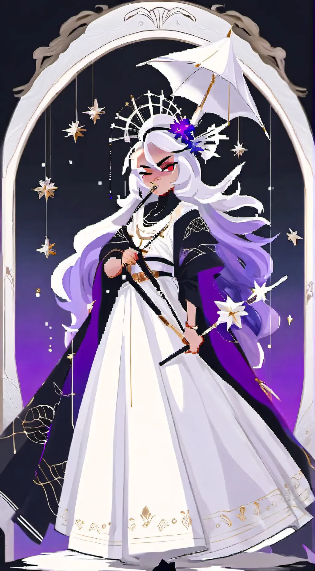 ai character: куки ран background
