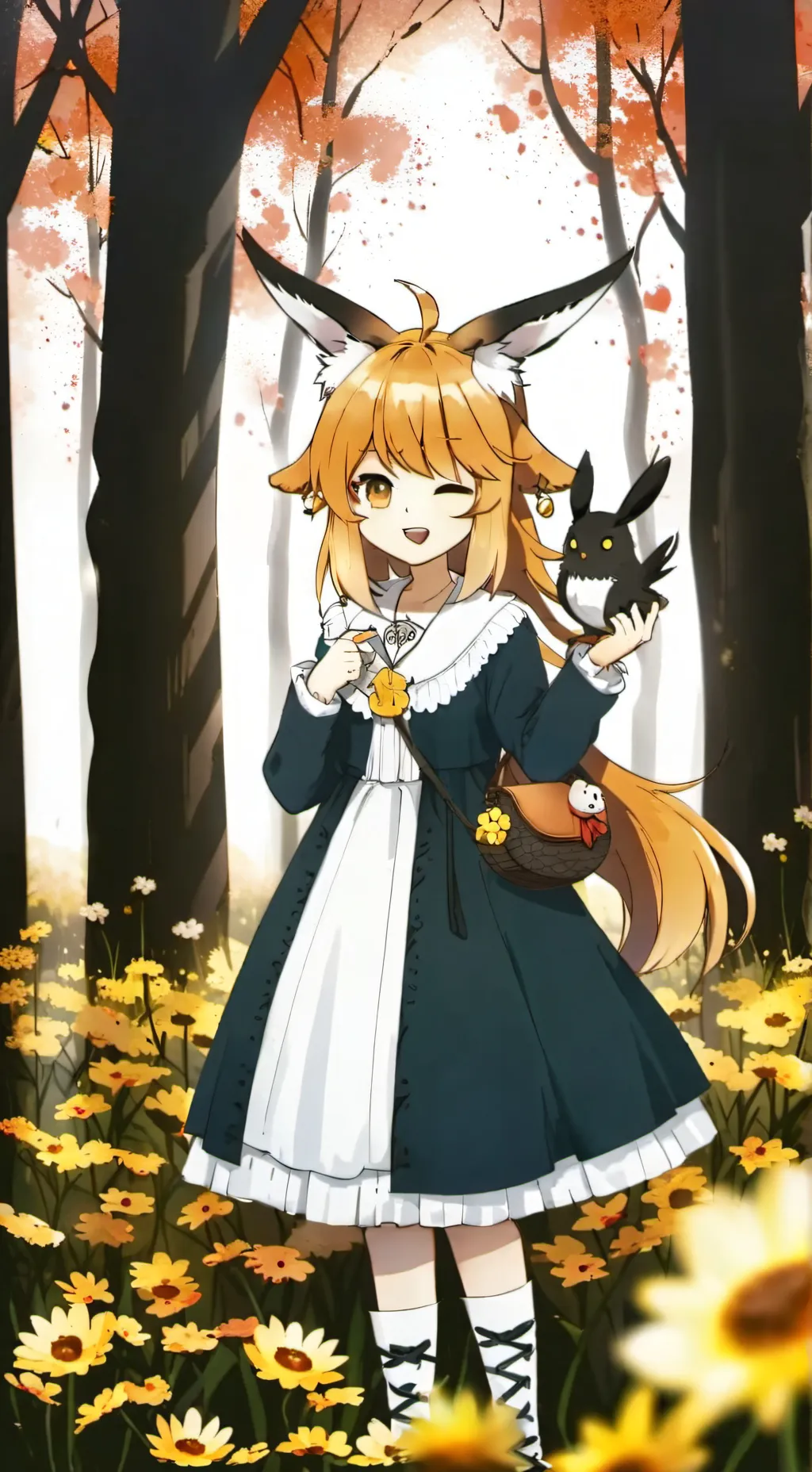 ai character: шлях background