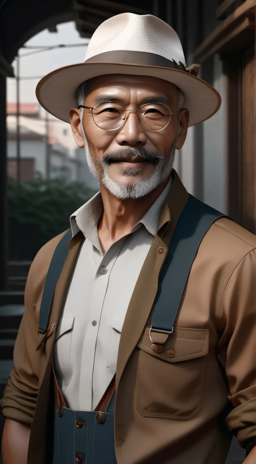 ai character: chino background