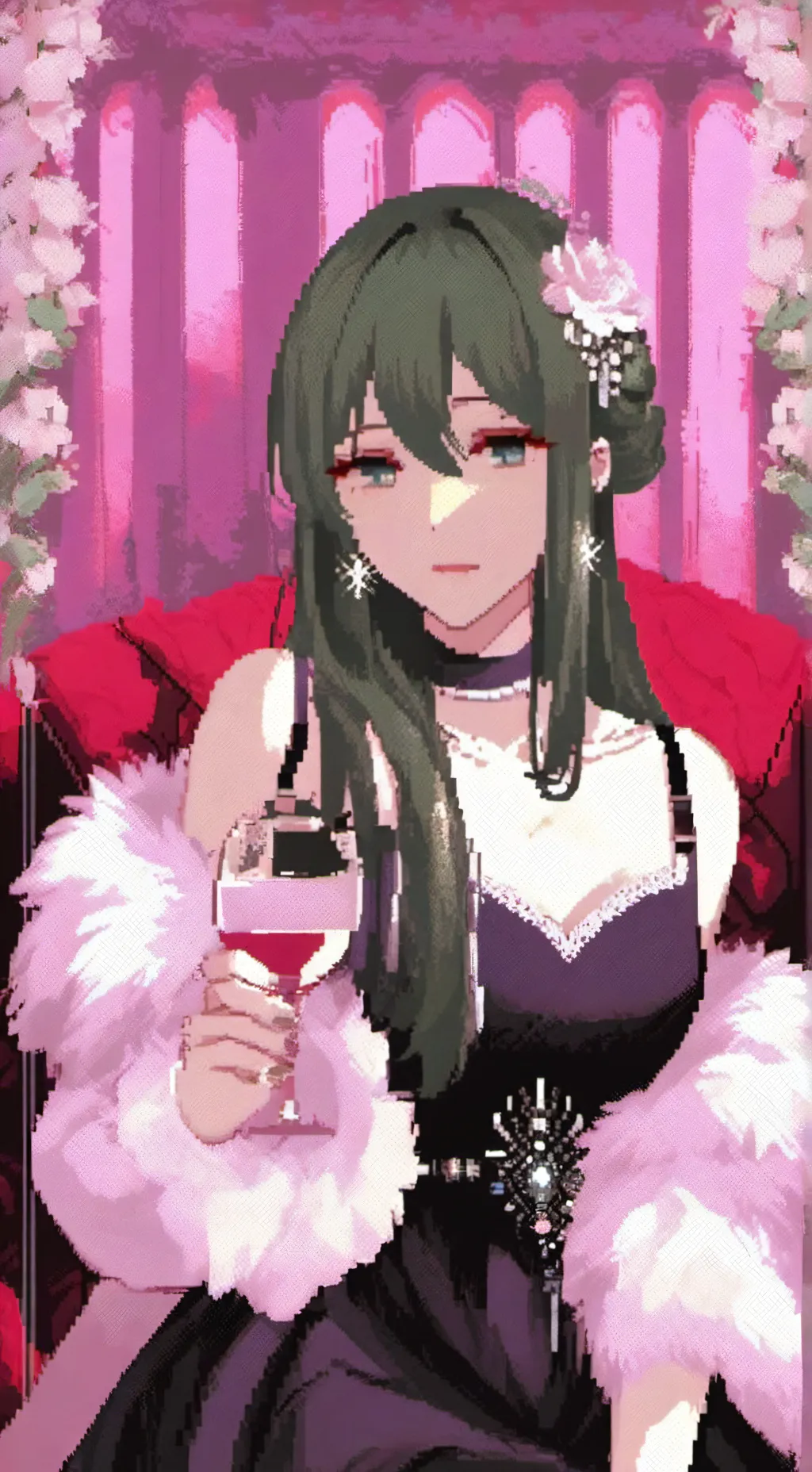 ai character: Анна background