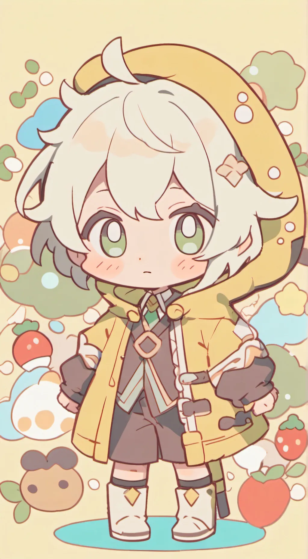 ai character: Akira-kun background
