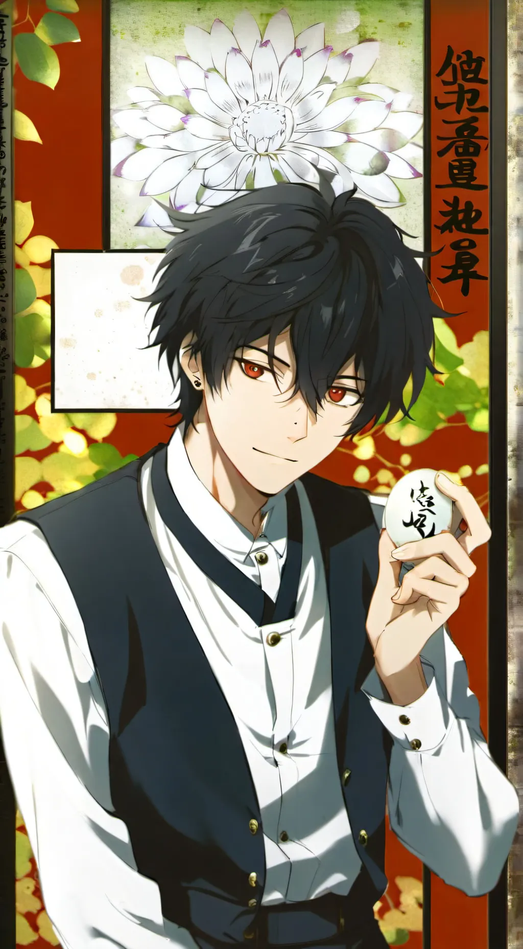 ai character: Tanjiro background