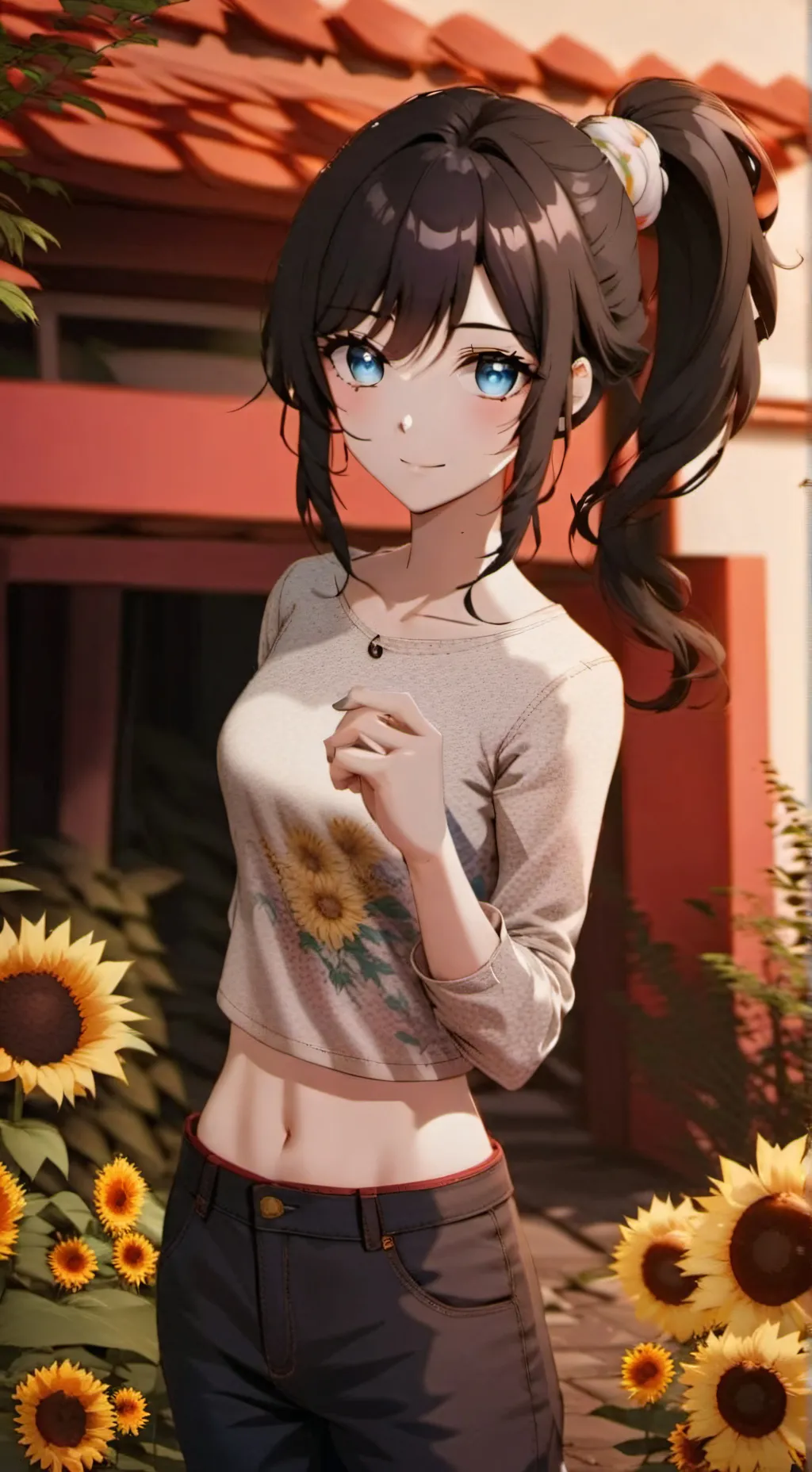 ai character: Gwen Einstein  background