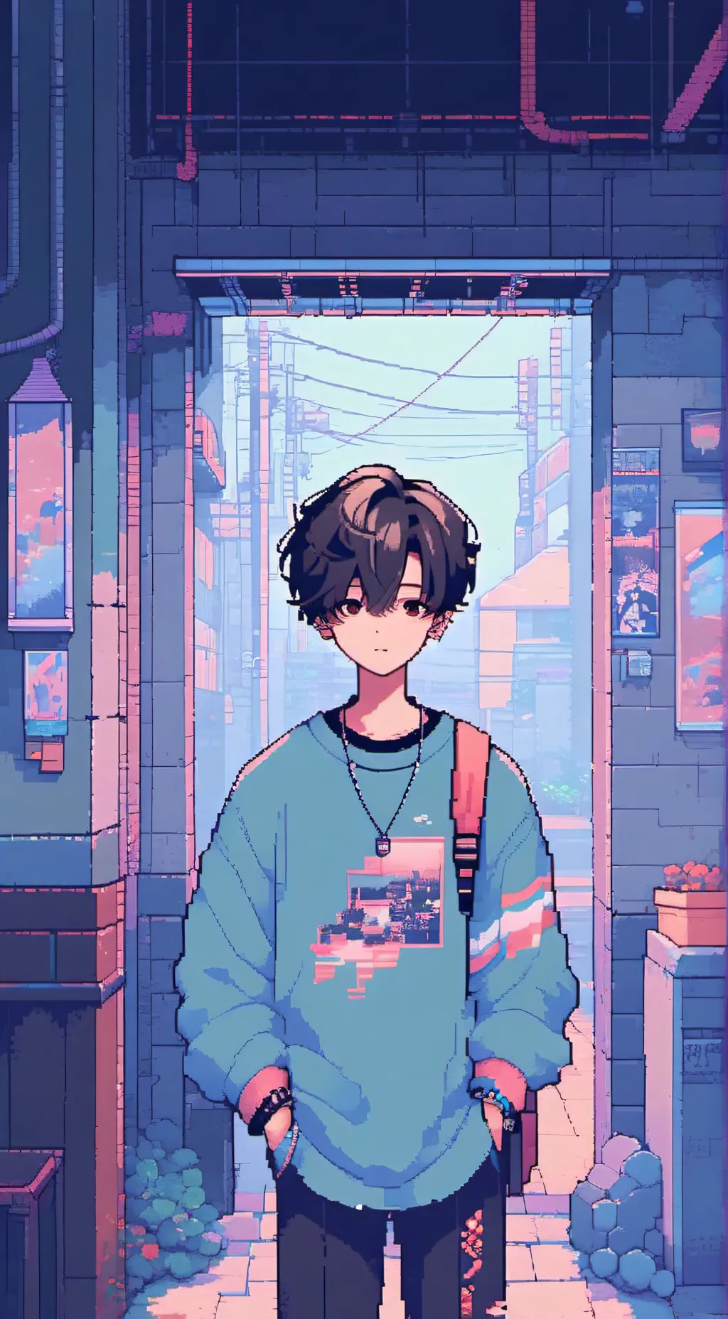 ai character: Stray kidsxpick me background