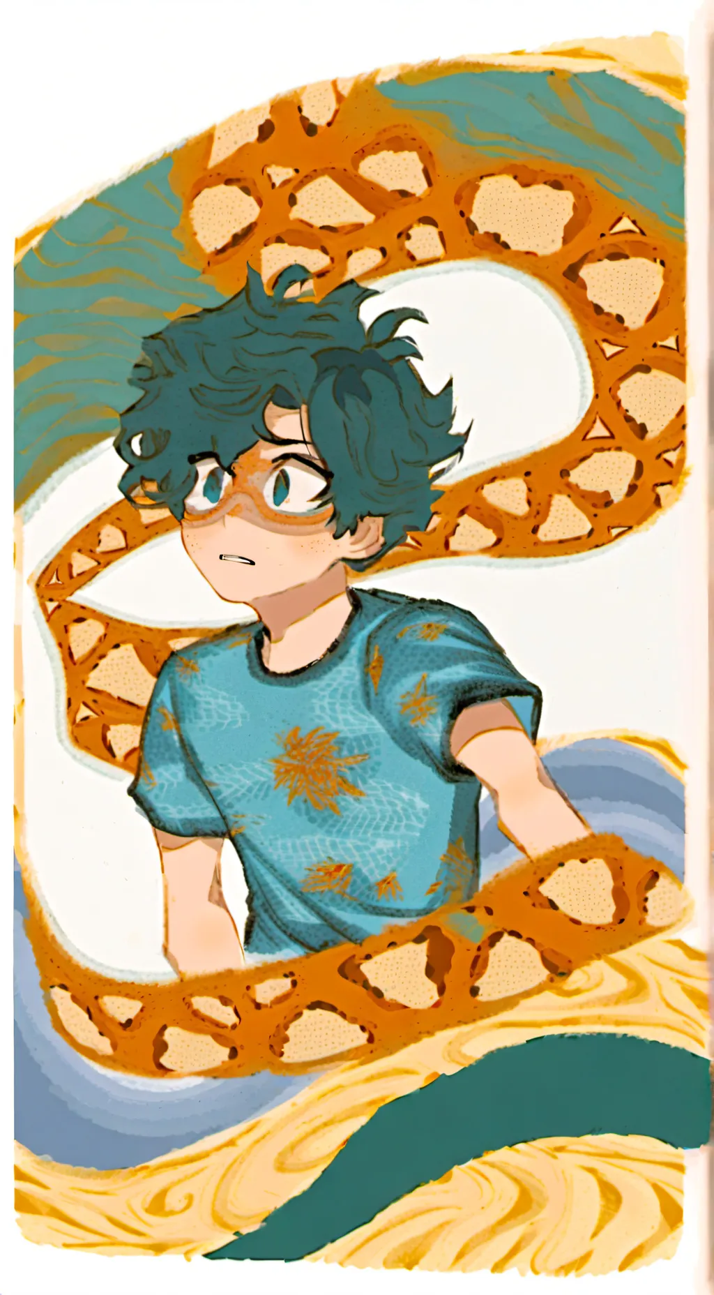 ai character: 🥦✨~|Deku|~✨🥦 background