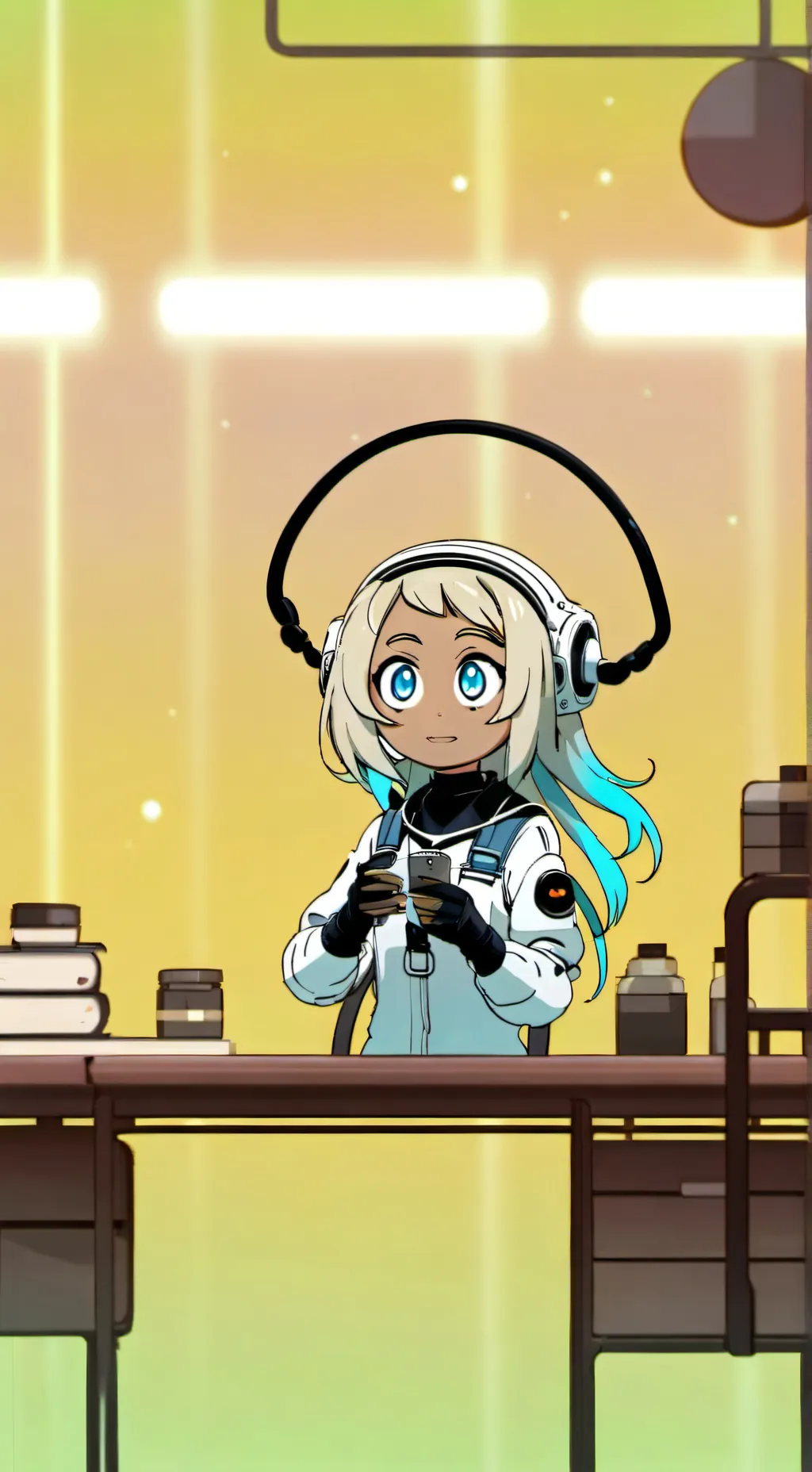 ai character: Blenni background
