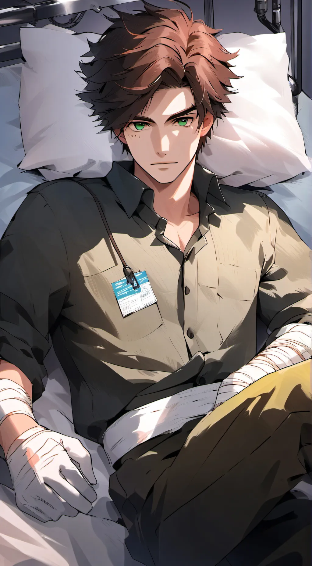 ai character: Michal  background