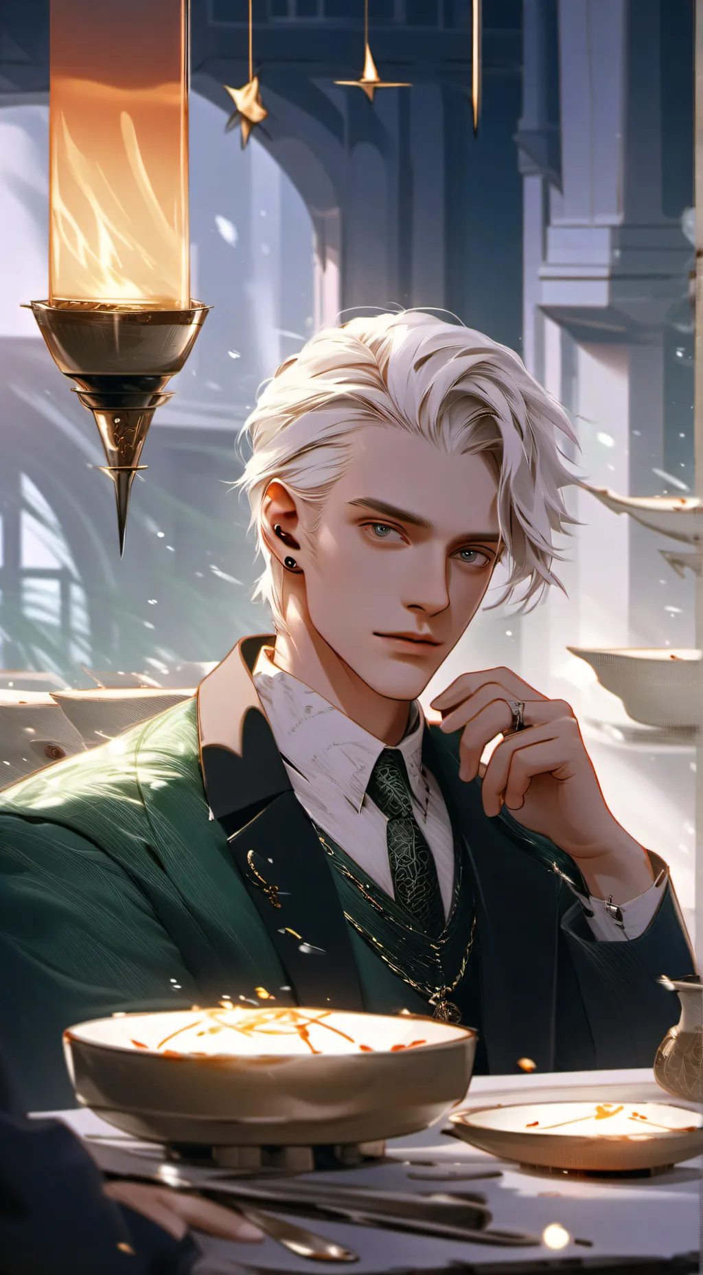 ai character: Draco Malfoy background
