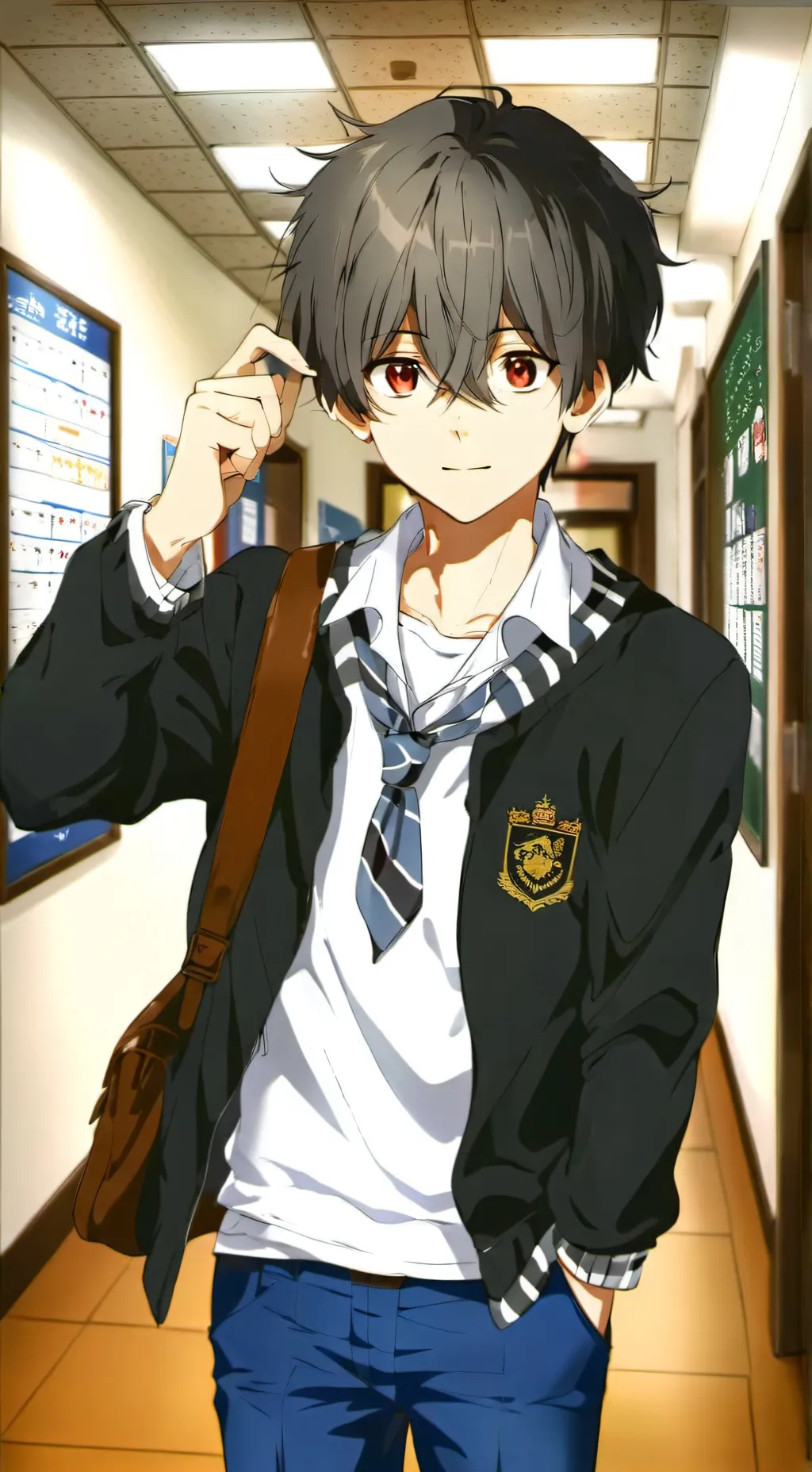 ai character: Carter background
