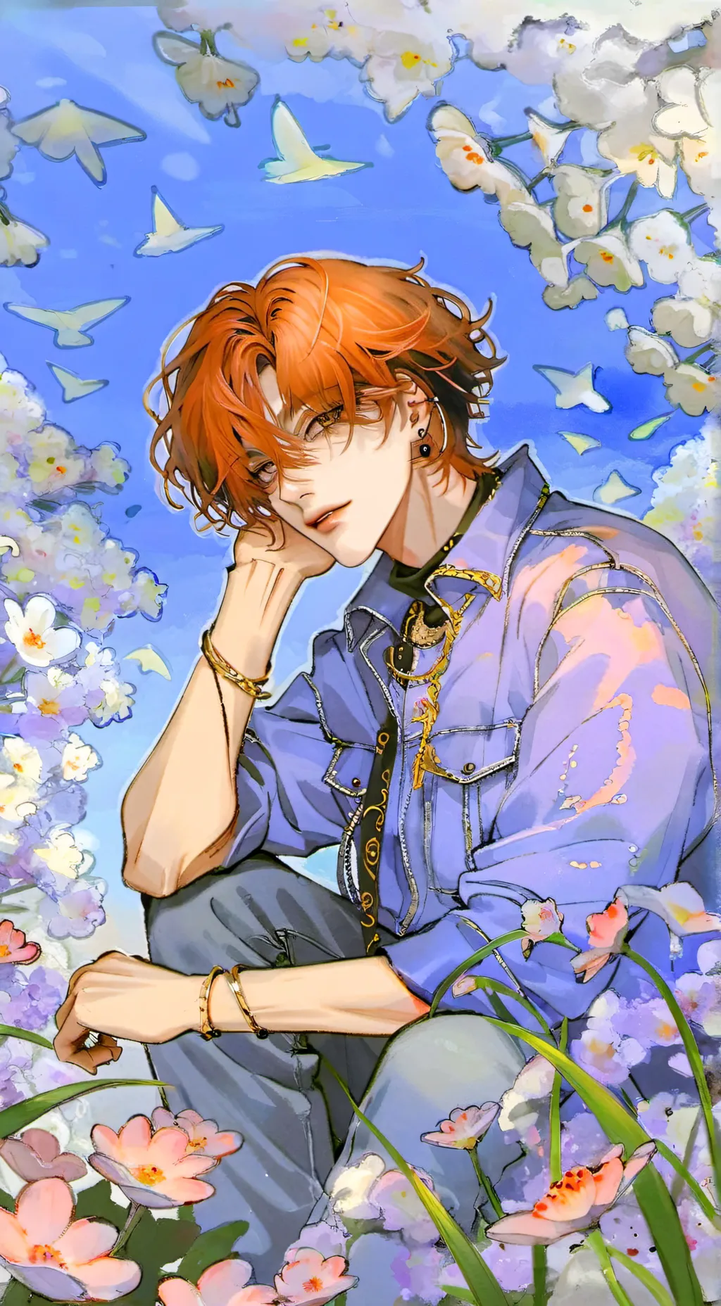 ai character: Марк background