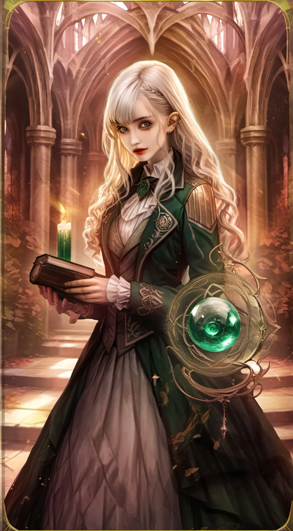 ai character: Hogwarts  background