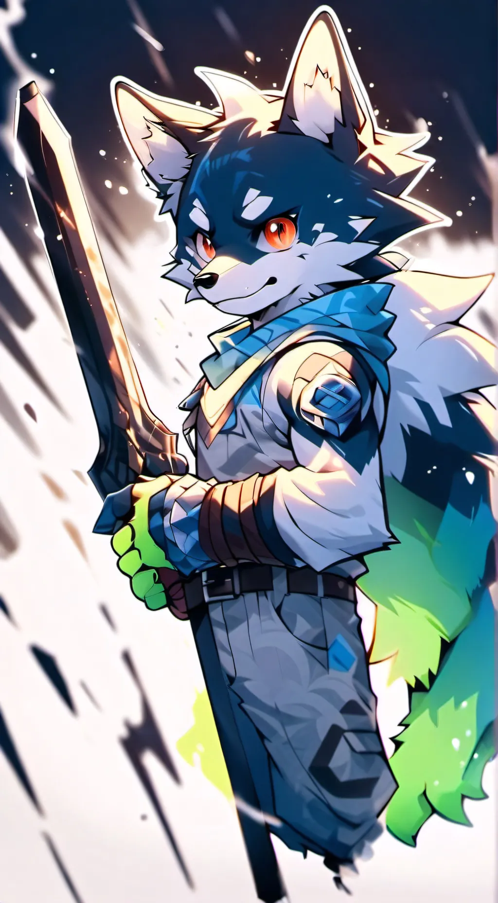 ai character: AdamMoon Criança background