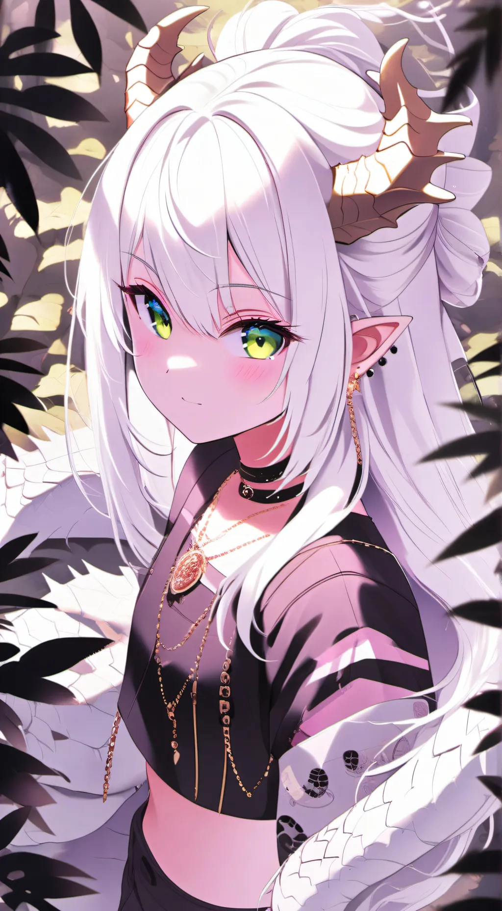 ai character: Lumina background
