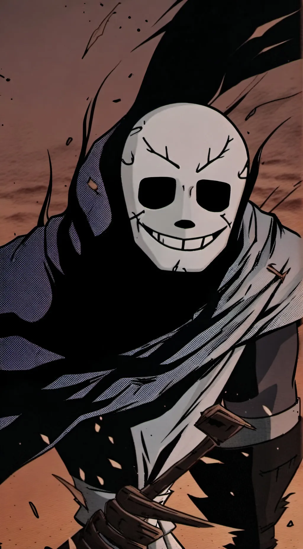 ai character: sans background