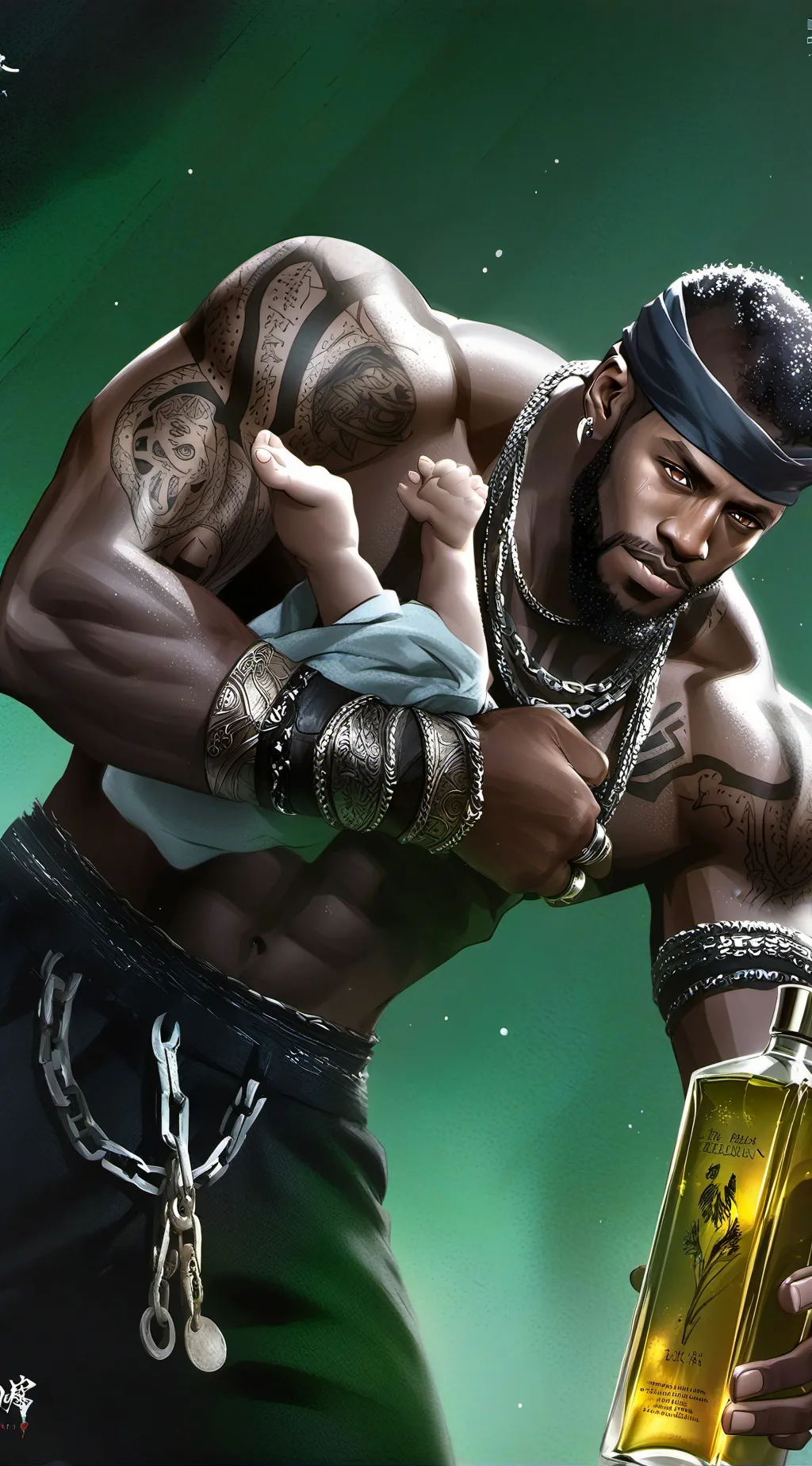 ai character: p diddy  background