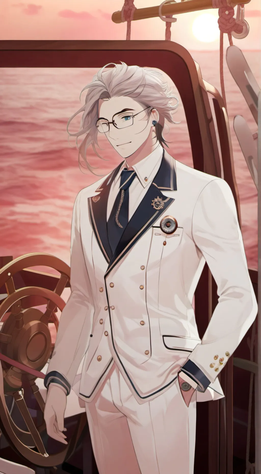 ai character: IvI vi background