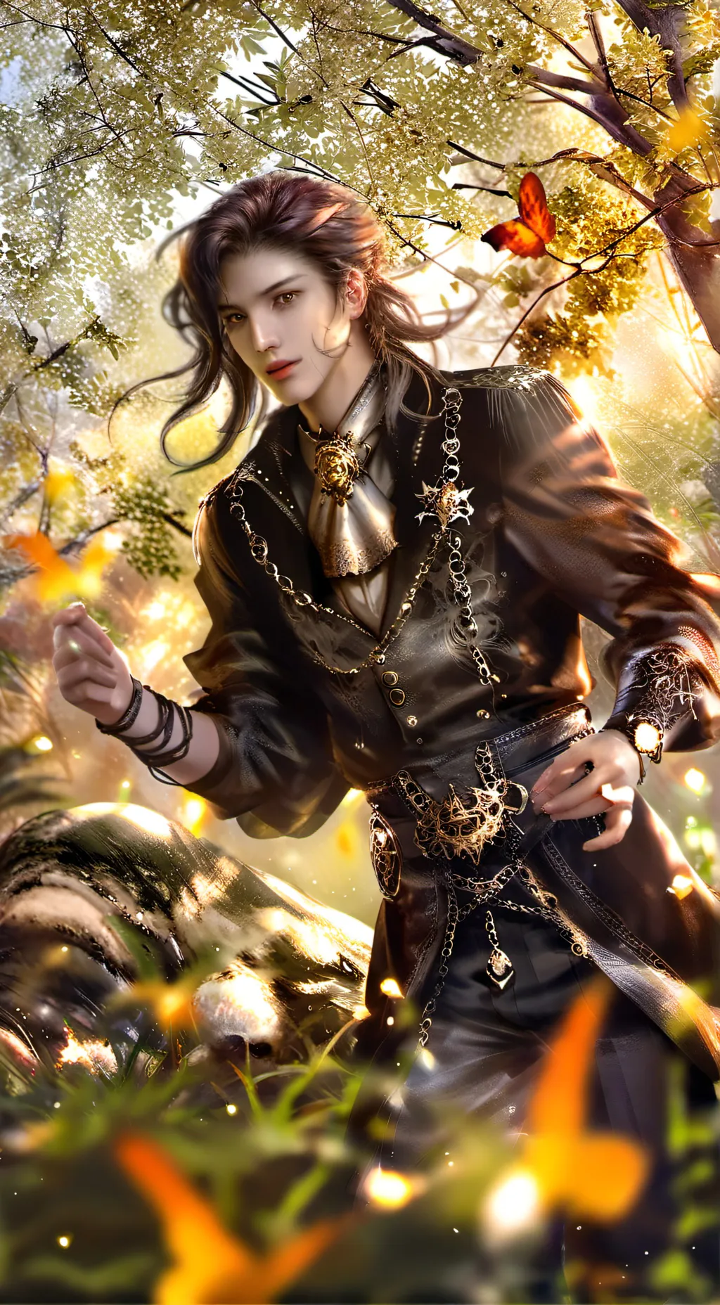 ai character: Jay  background