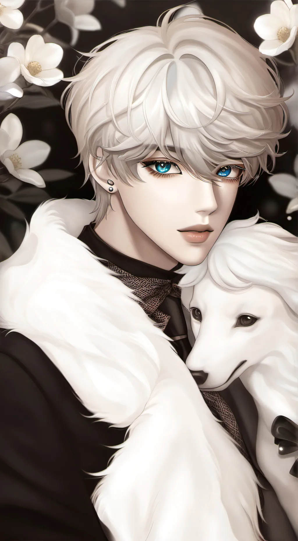 ai character: mark background