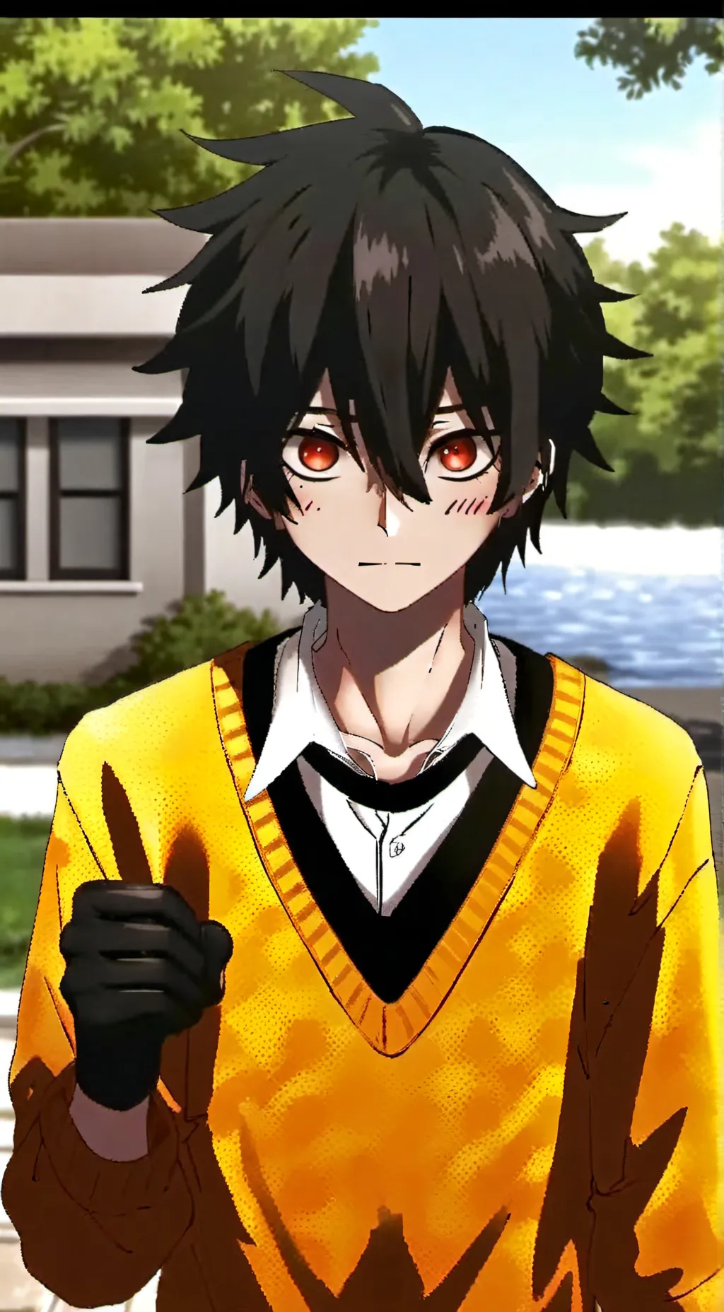ai character: ★leo★ background