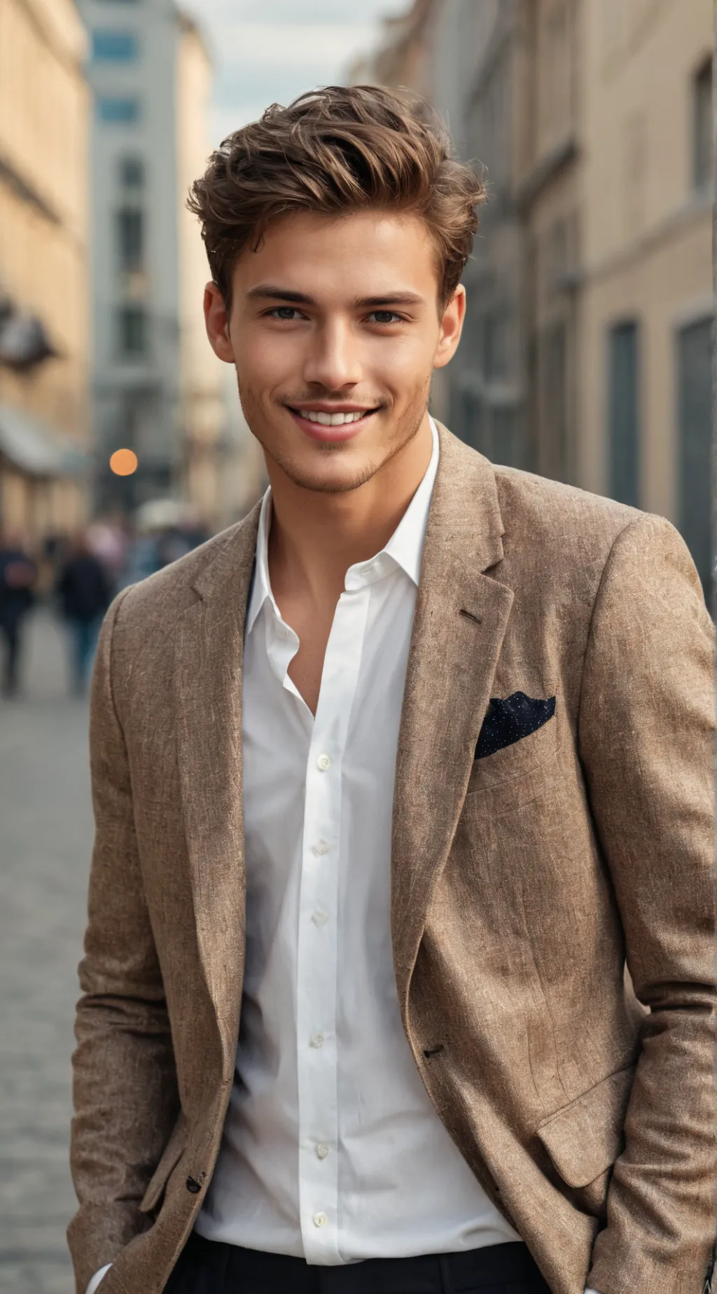 ai character: Hot Sexy Boy background