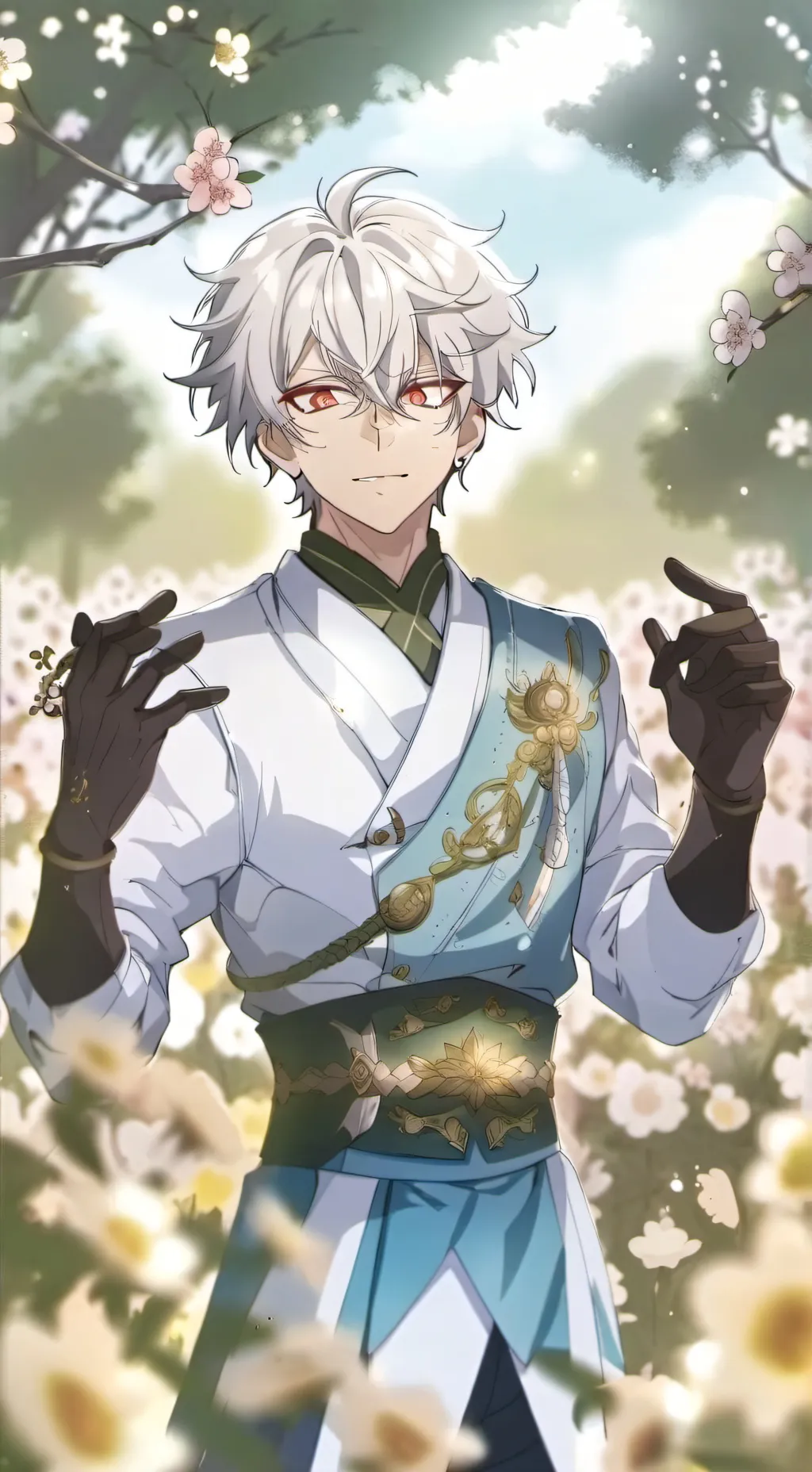 ai character: Hashira background