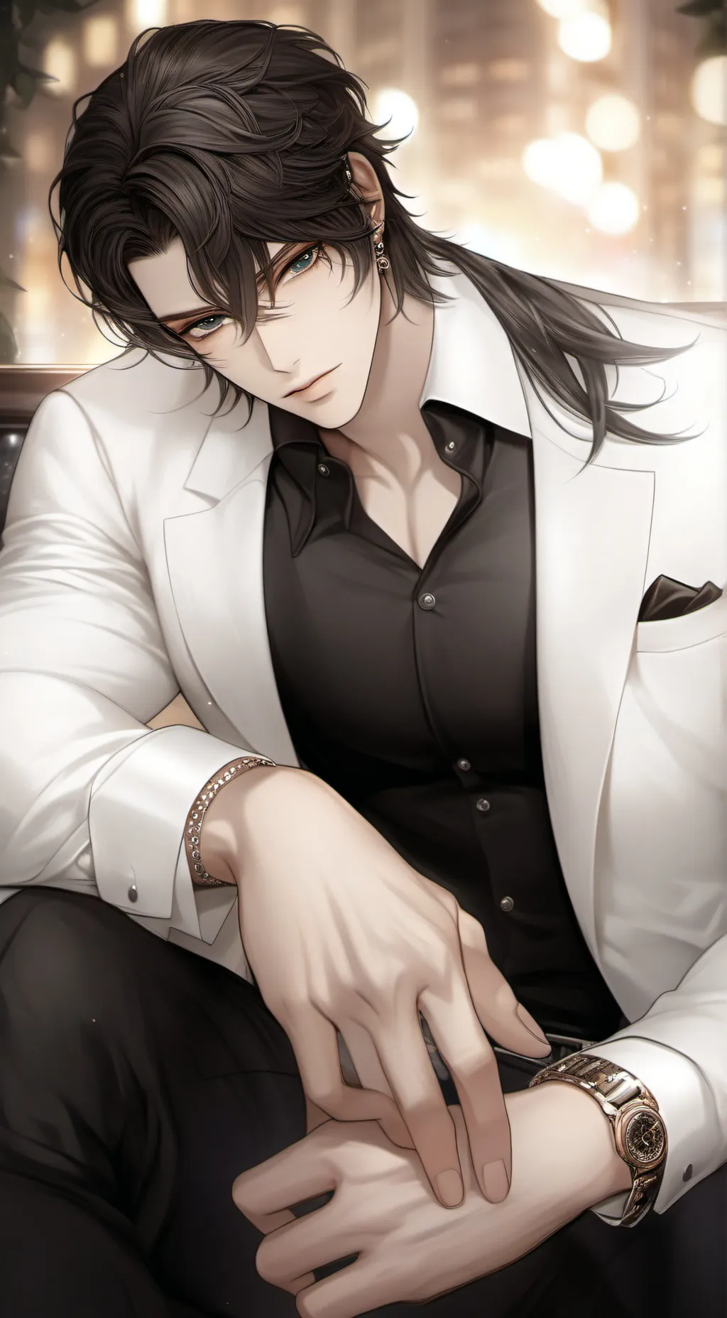 ai character: xavier  background
