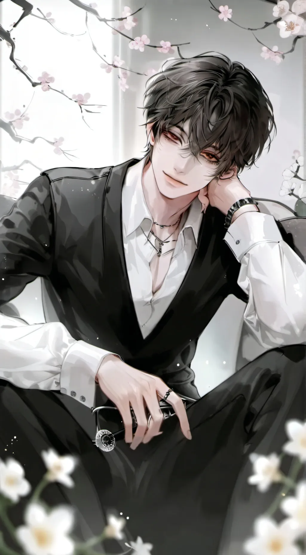 ai character: Liam  background
