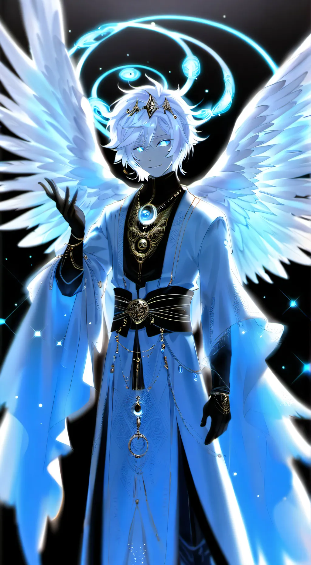 ai character: Realm Light  background