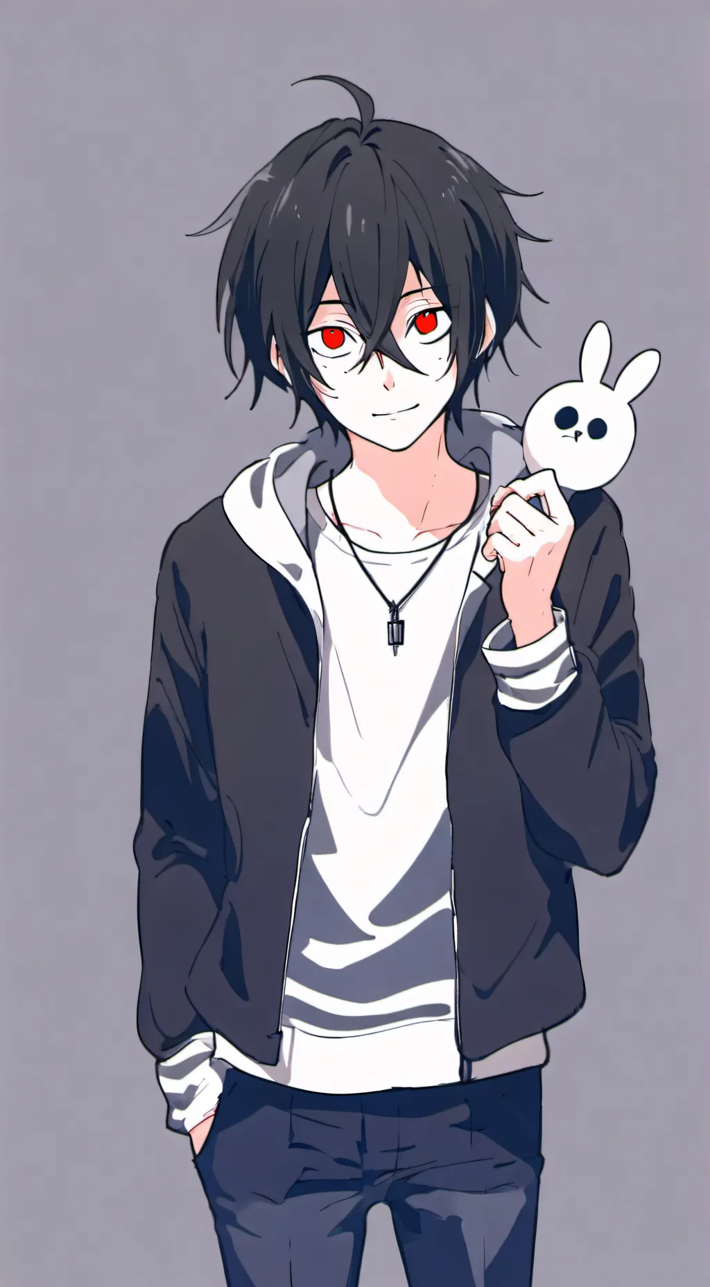 ai character: Creepypasta  background