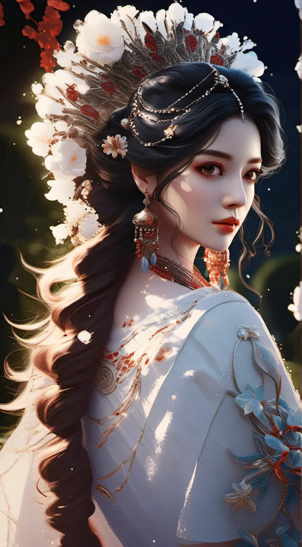 ai character: Disney princess background