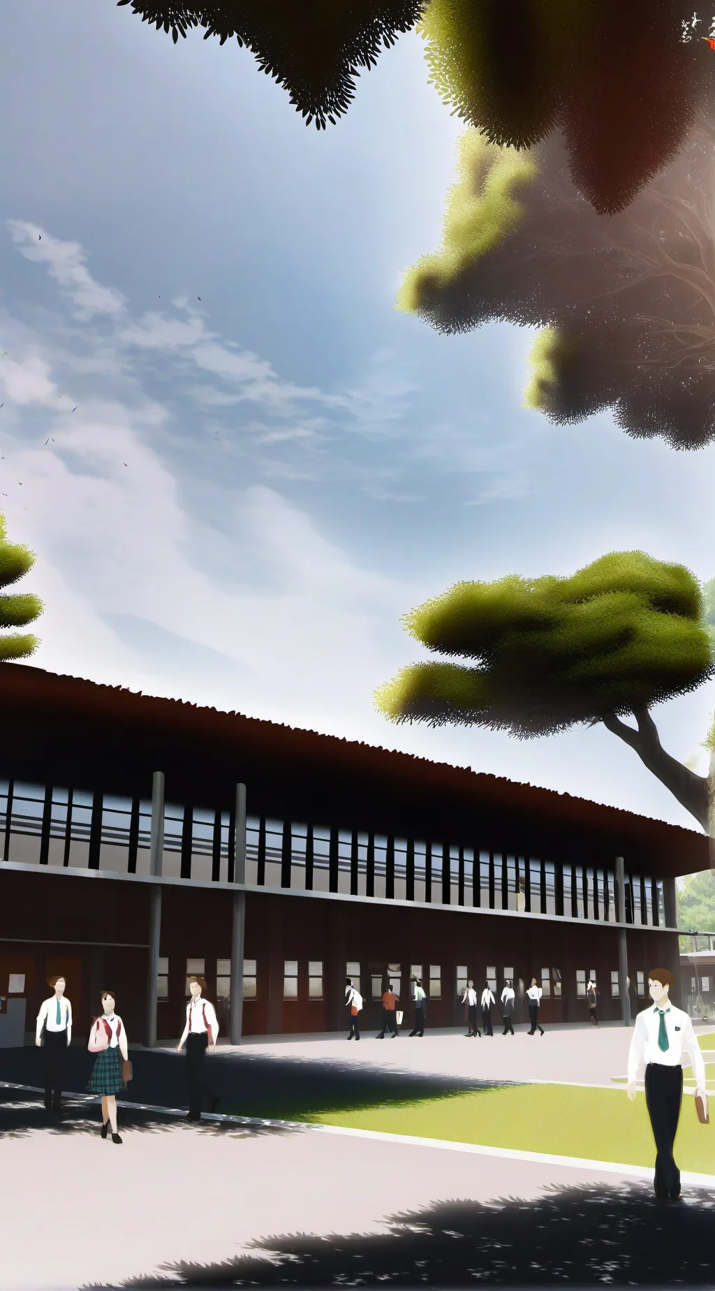 ai character: ensino medio background