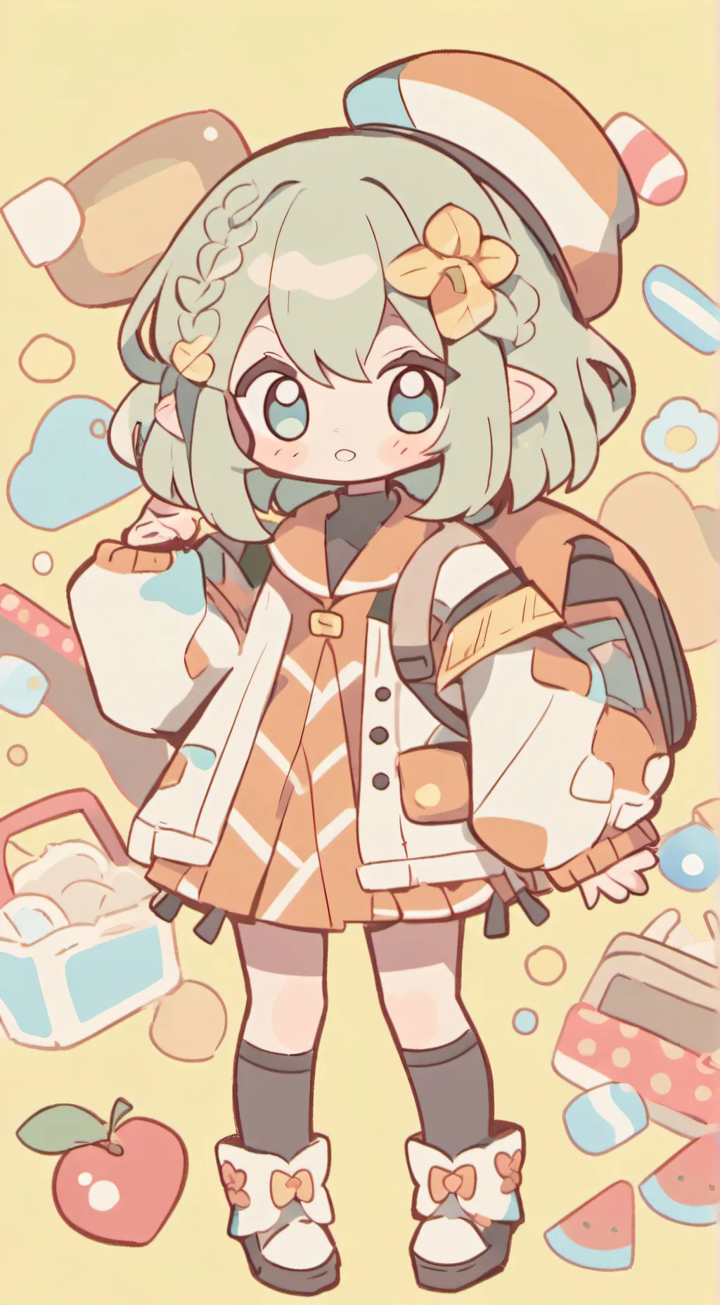 ai character: Milo background