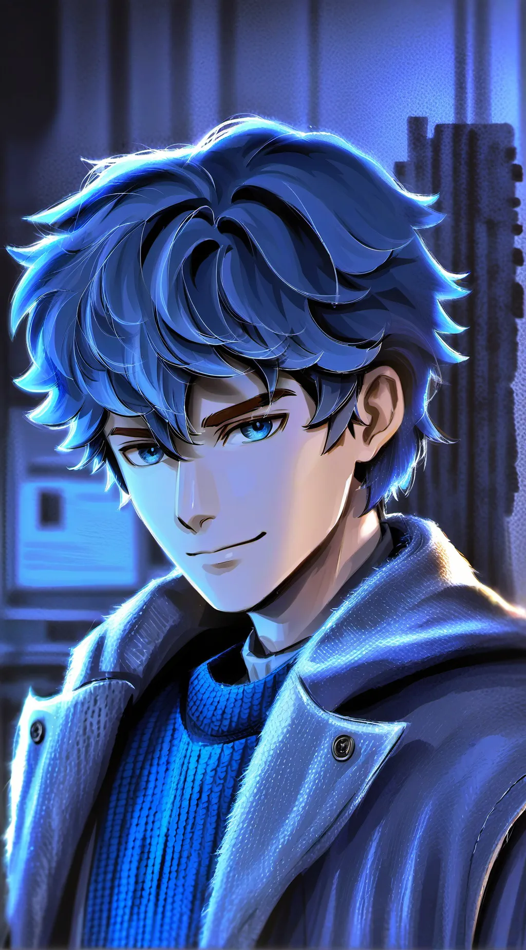 ai character: Dustin background