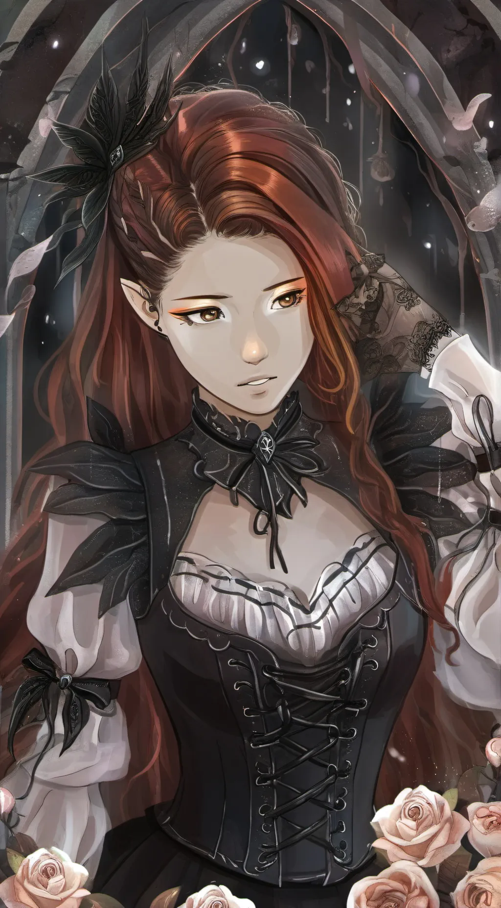 ai character: leah background