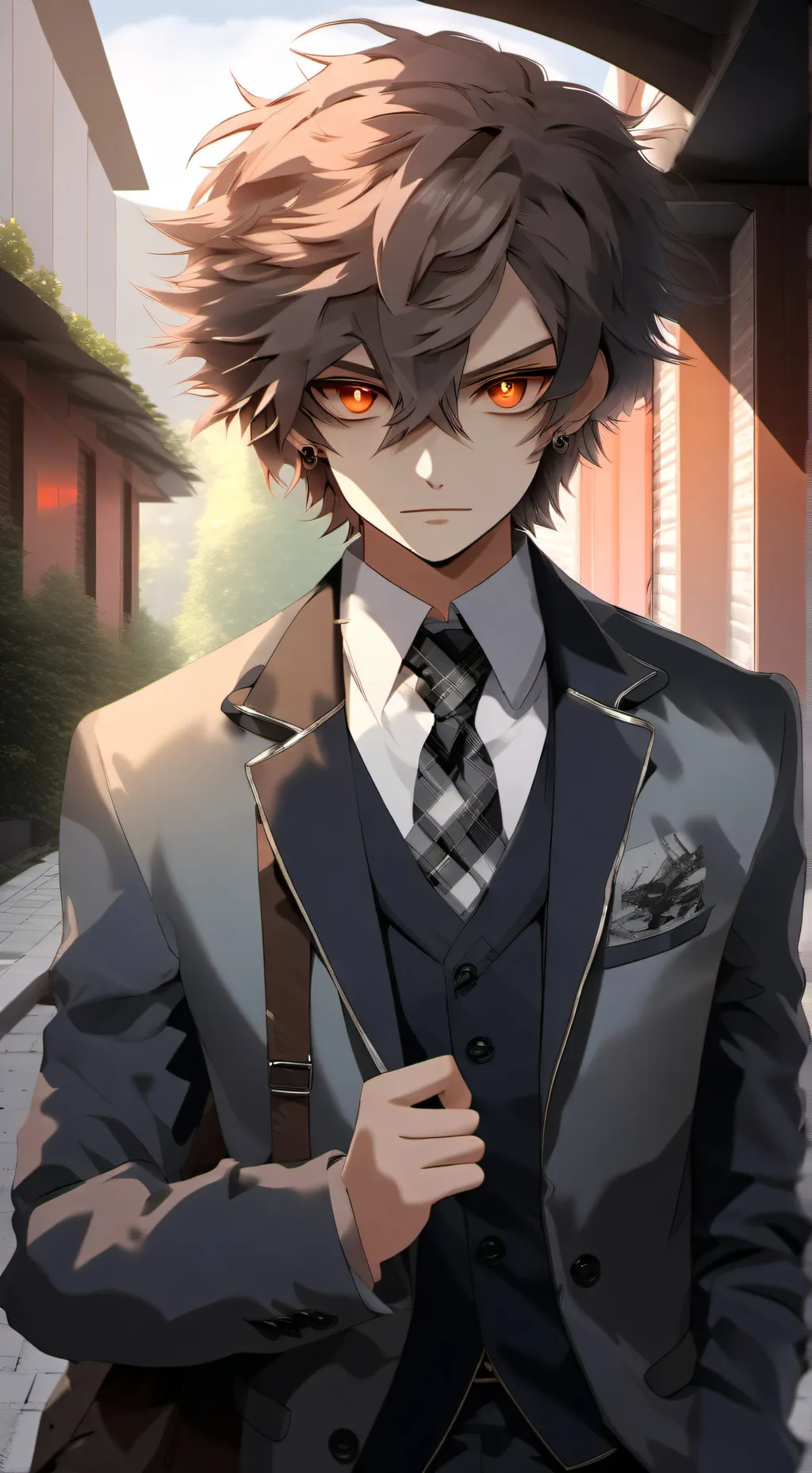 ai character: Derick background
