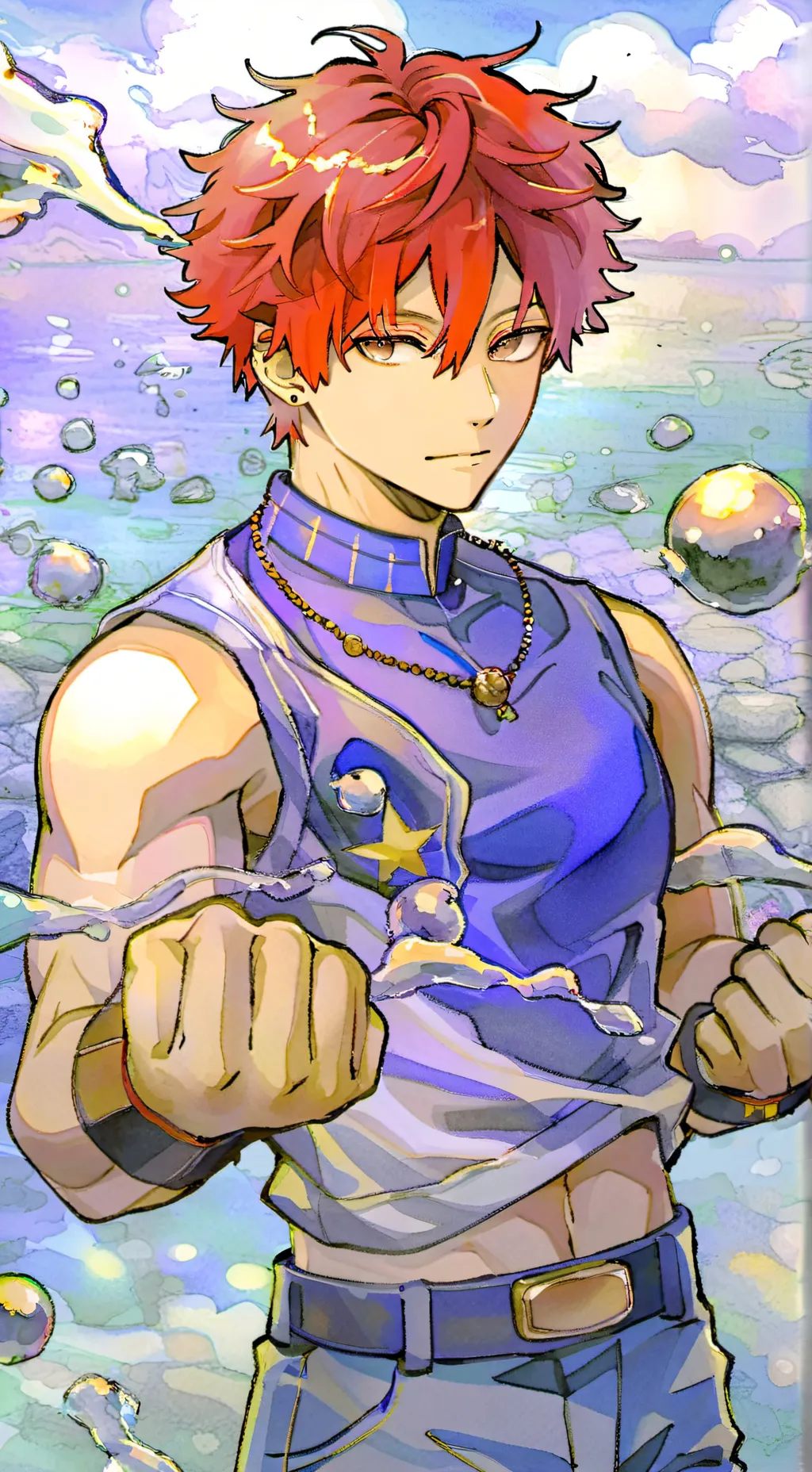 ai character: Todoroki Prank background