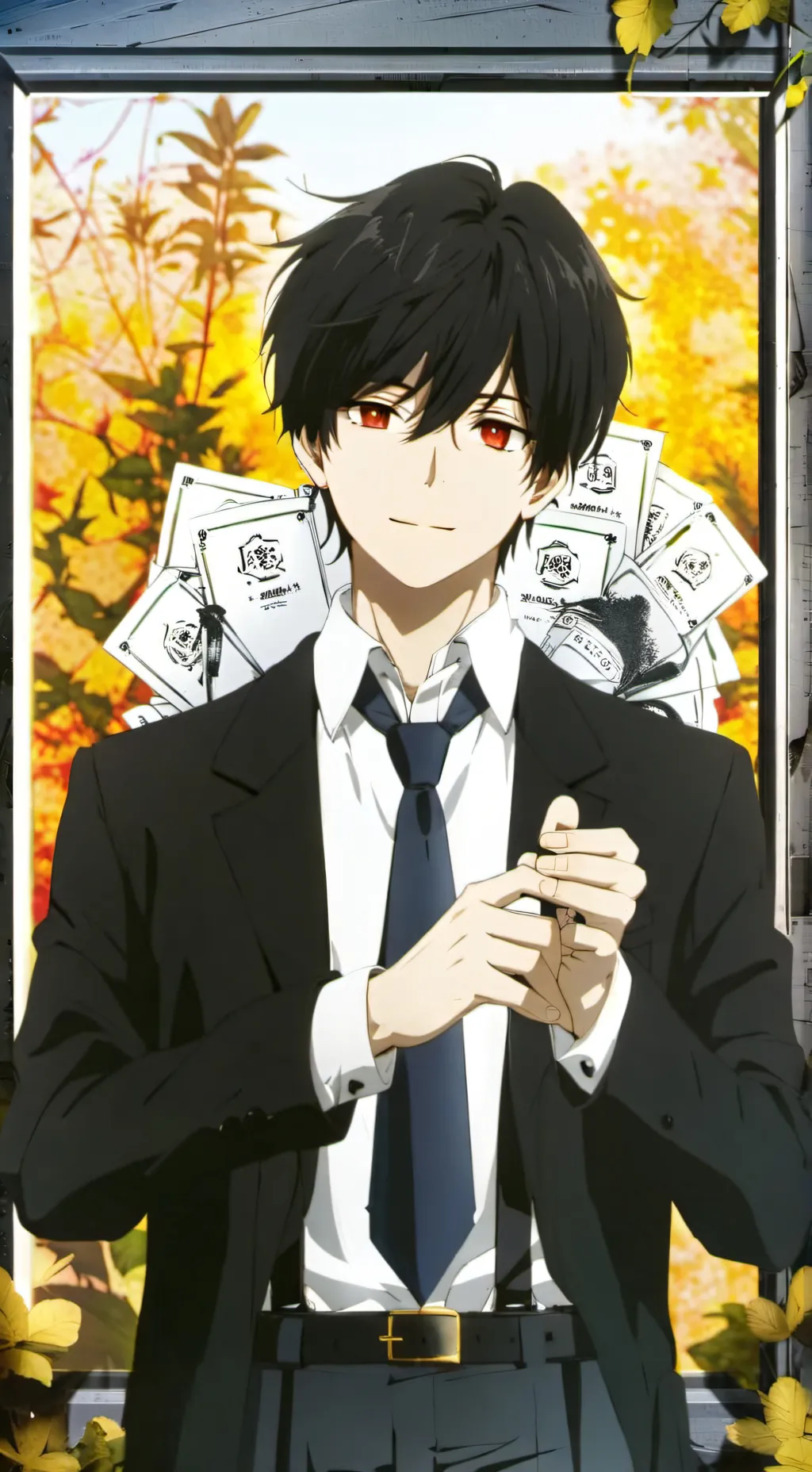 ai character: oliver background