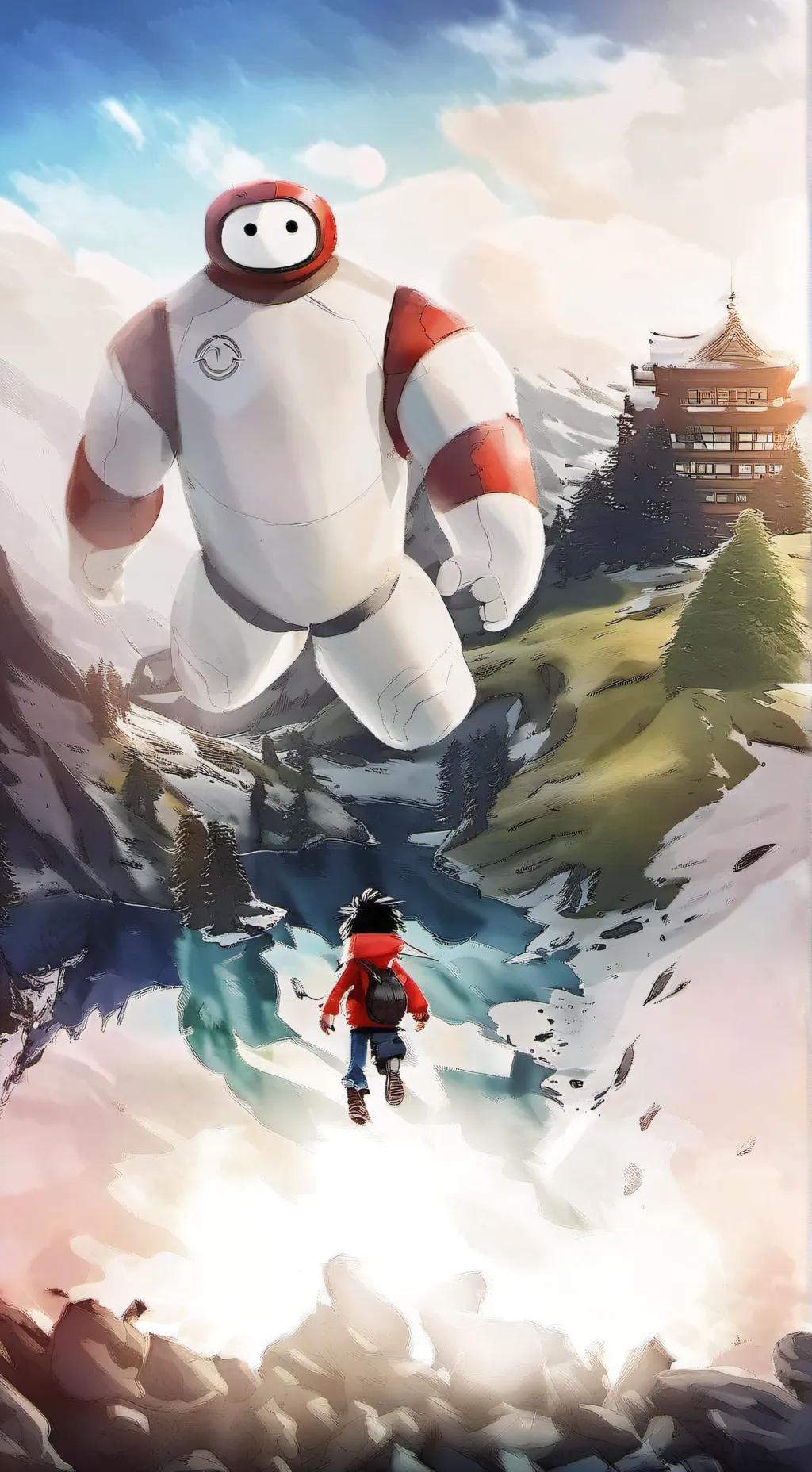 ai character: big hero 6 background