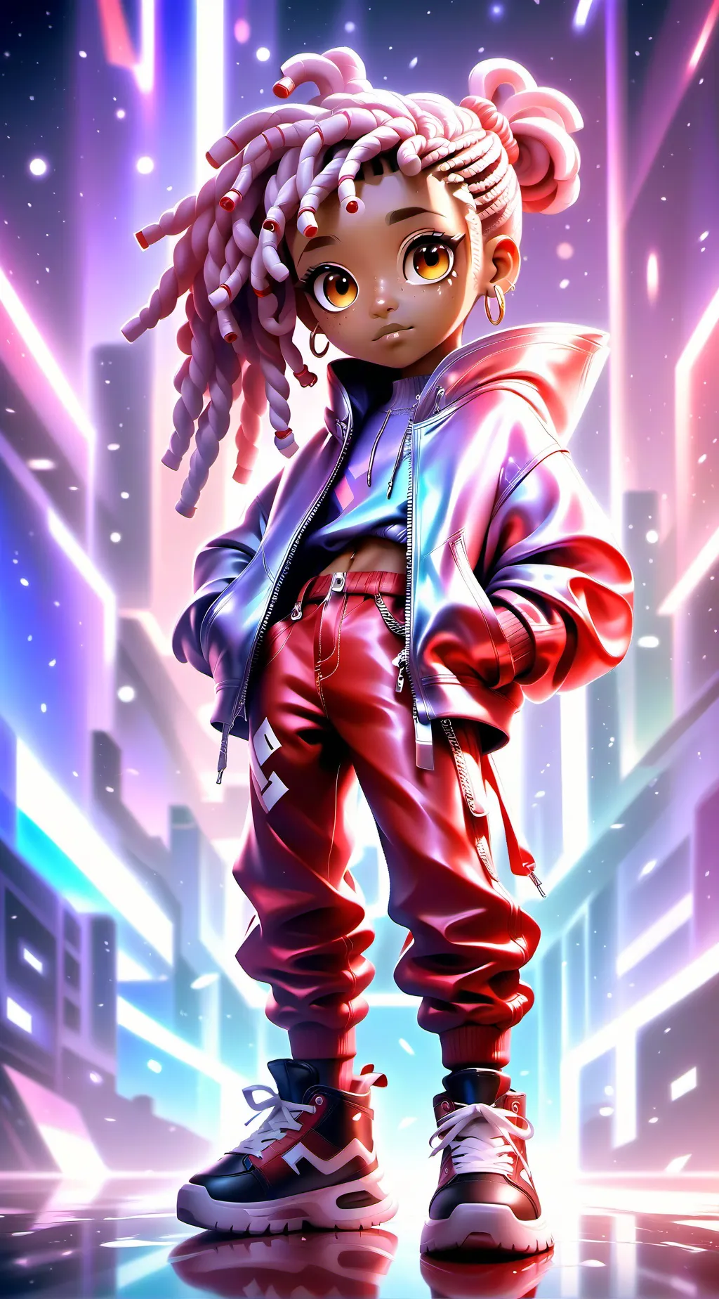 ai character: cherry  background