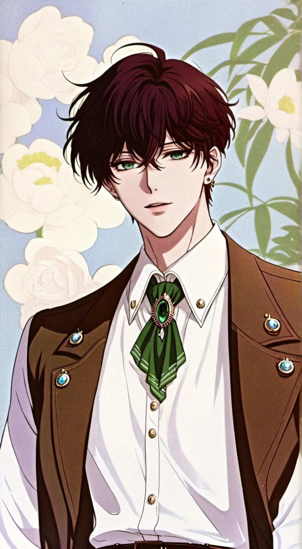 ai character: mark ) ~💘💋 background