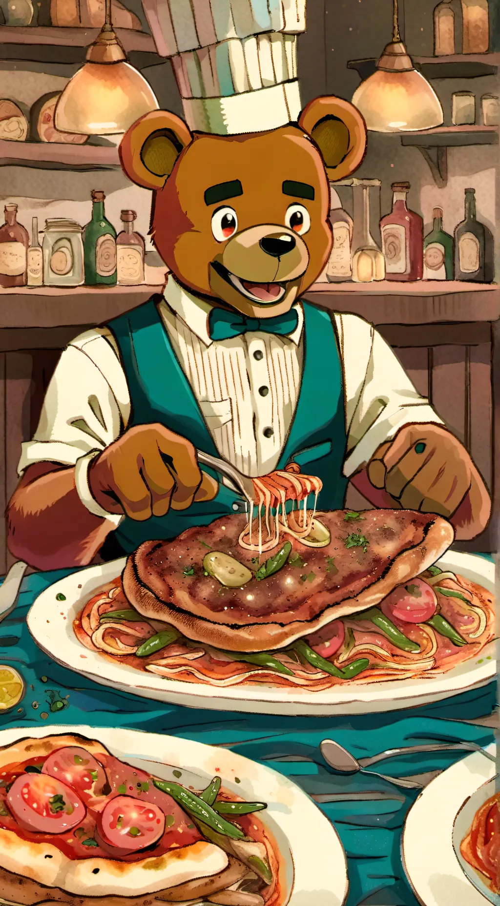ai character: {~Fnaf~×~Mha~} 2 background