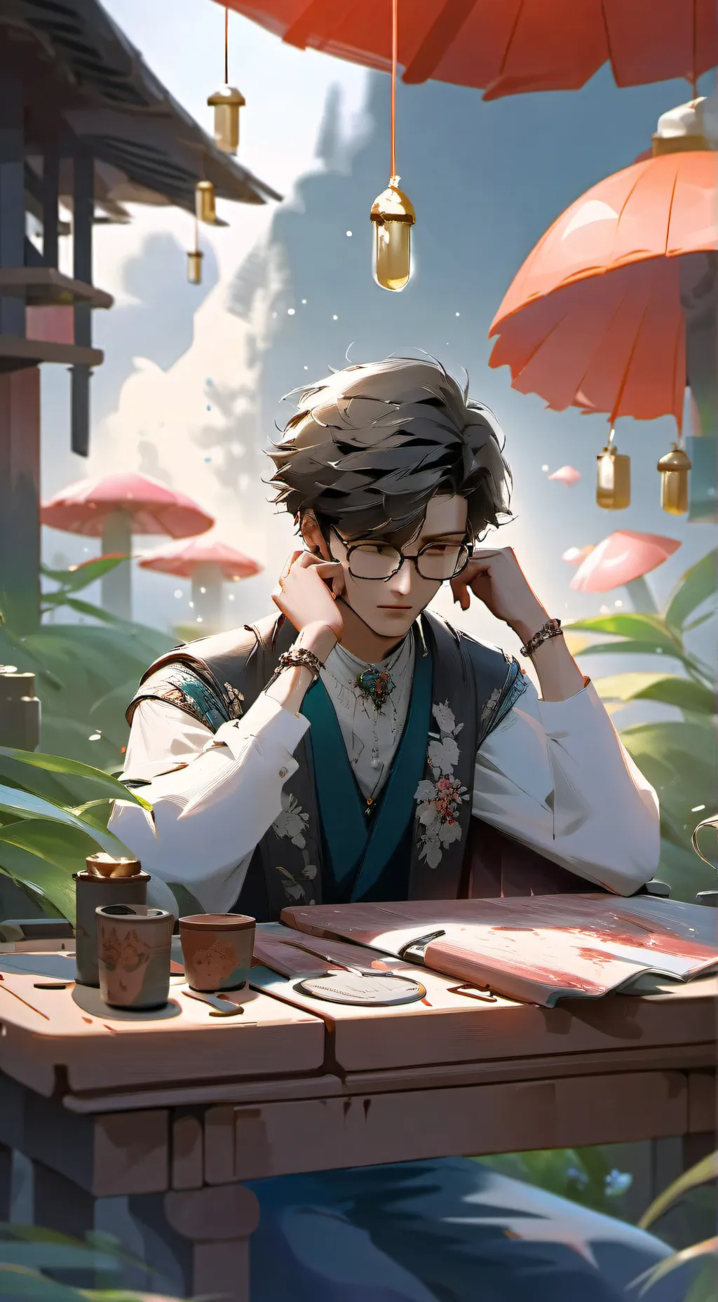 ai character: Саня background