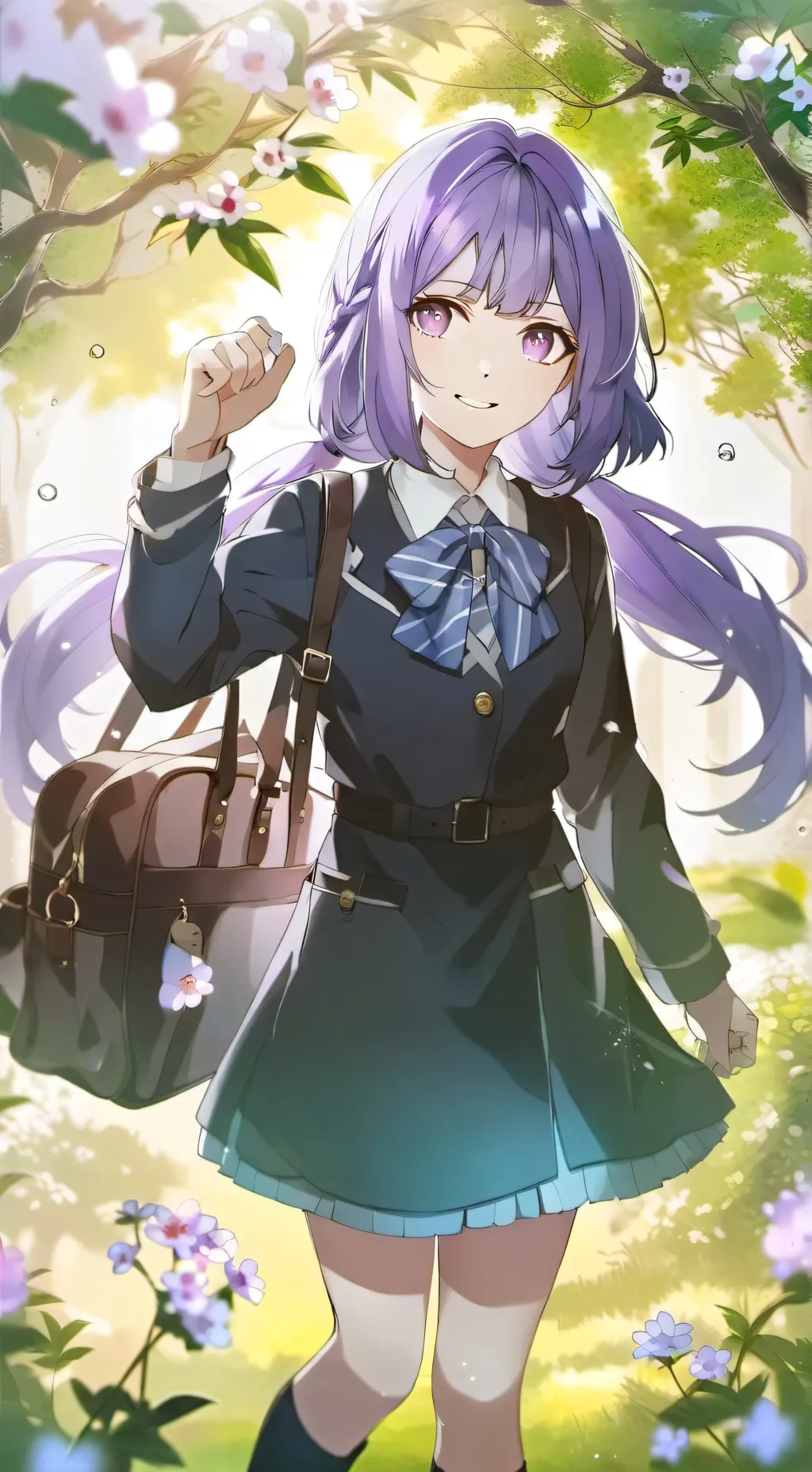 ai character: violet your sister background