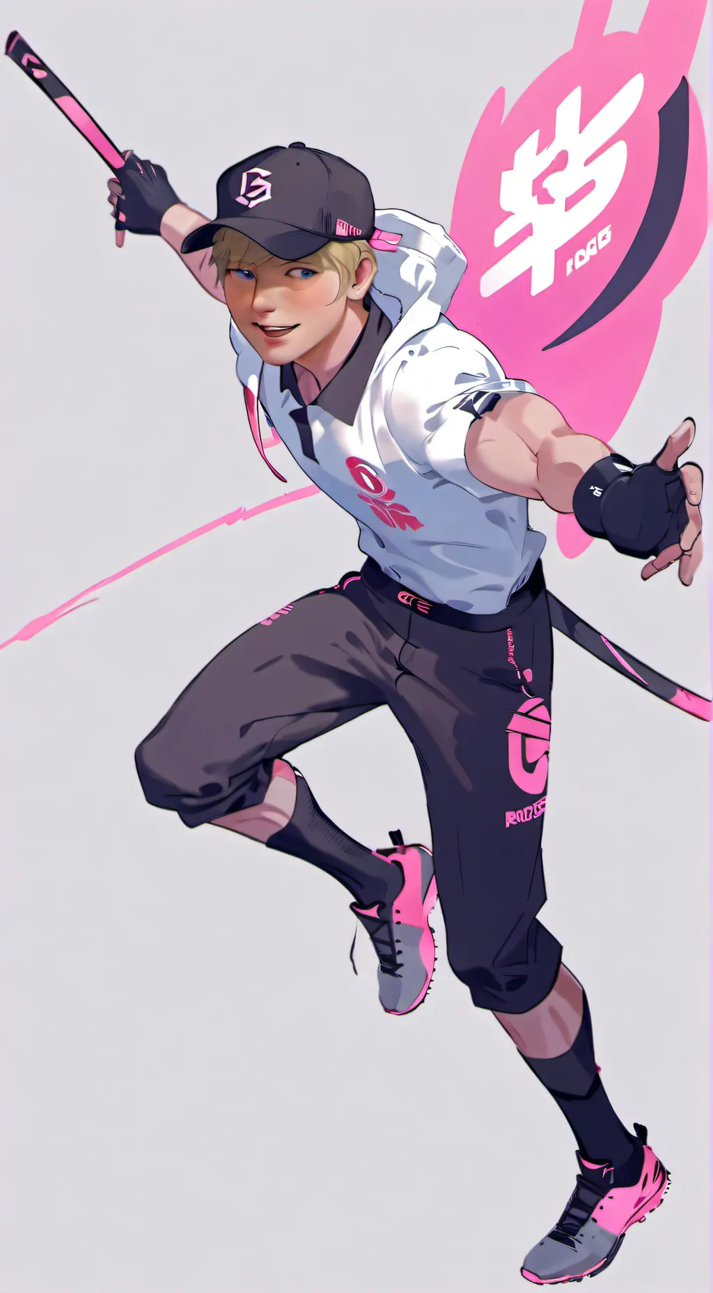 ai character: Max background