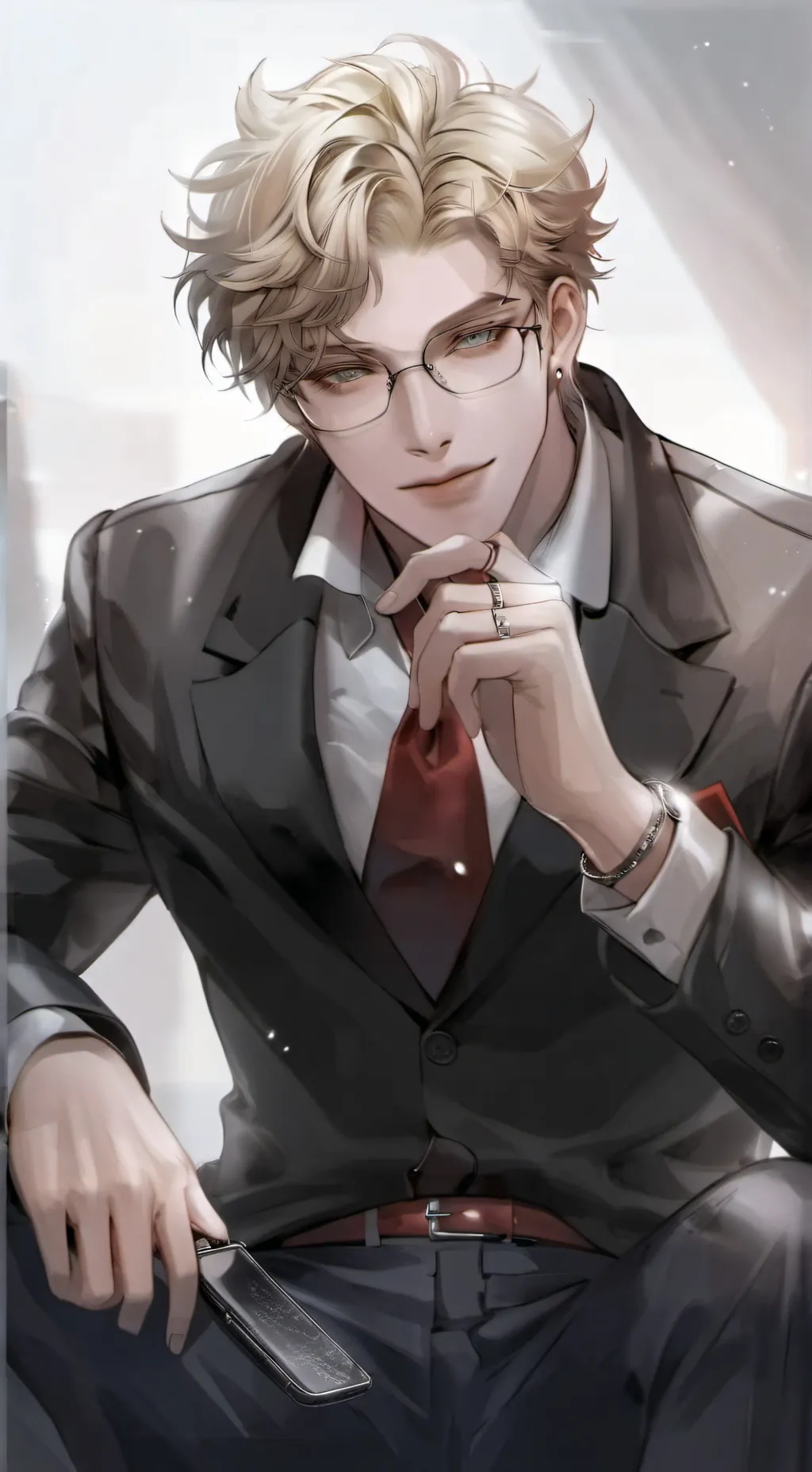 ai character: James ꈍᴗꈍ background